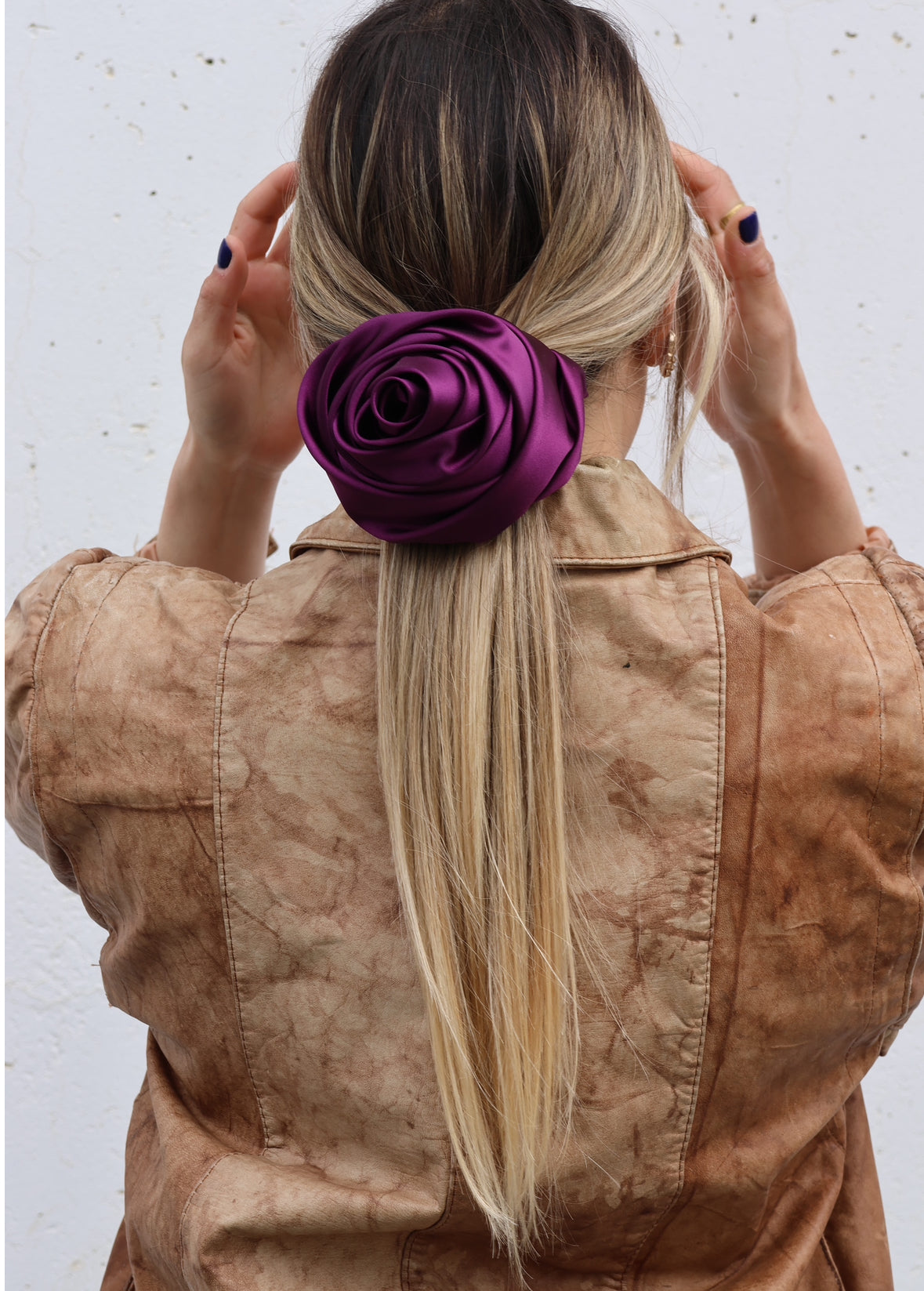 Flor Metalic Wine Grande