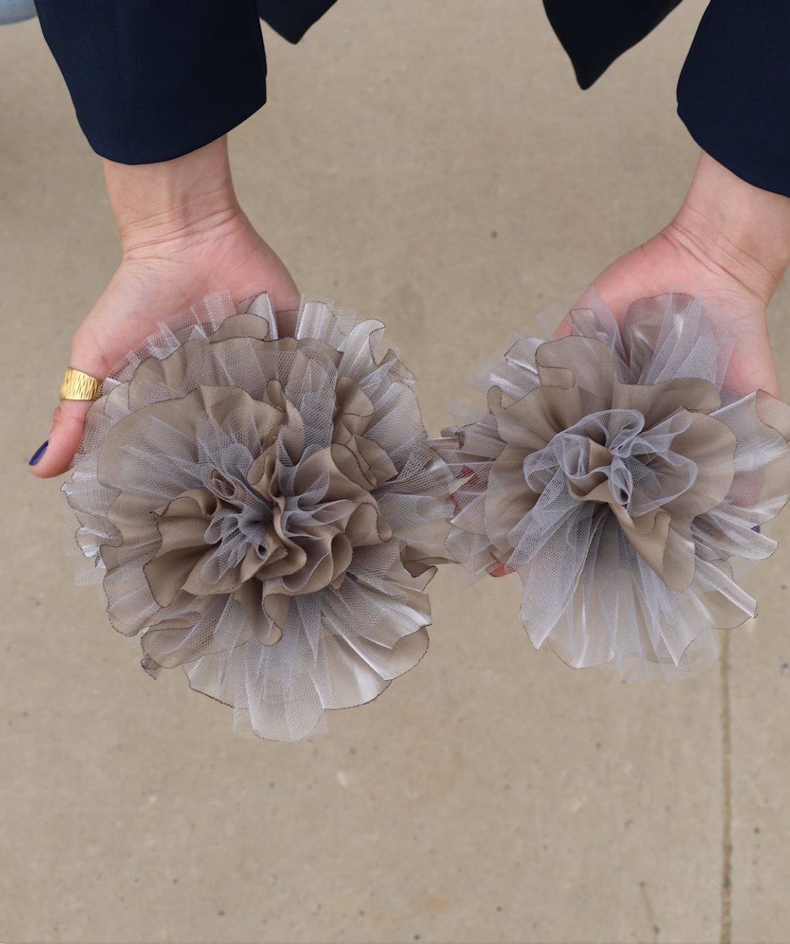 Le Fleur Metalic Silver