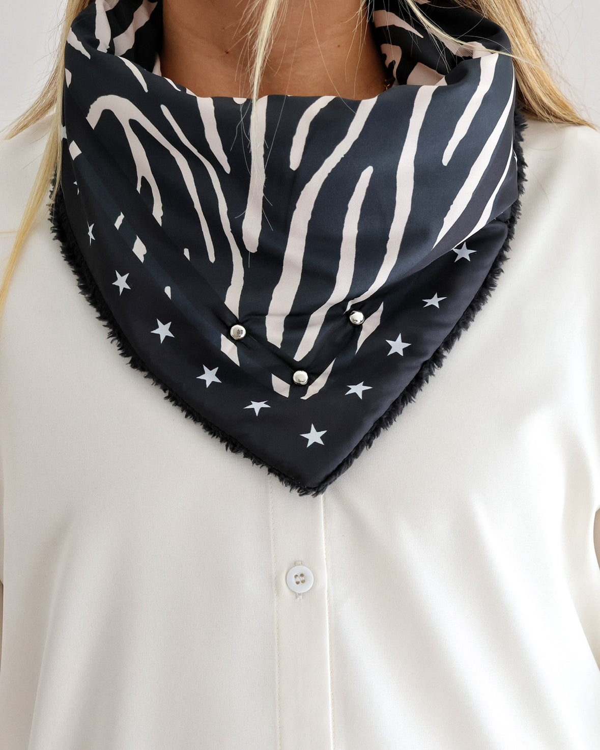 Pañuelo Cebra Black