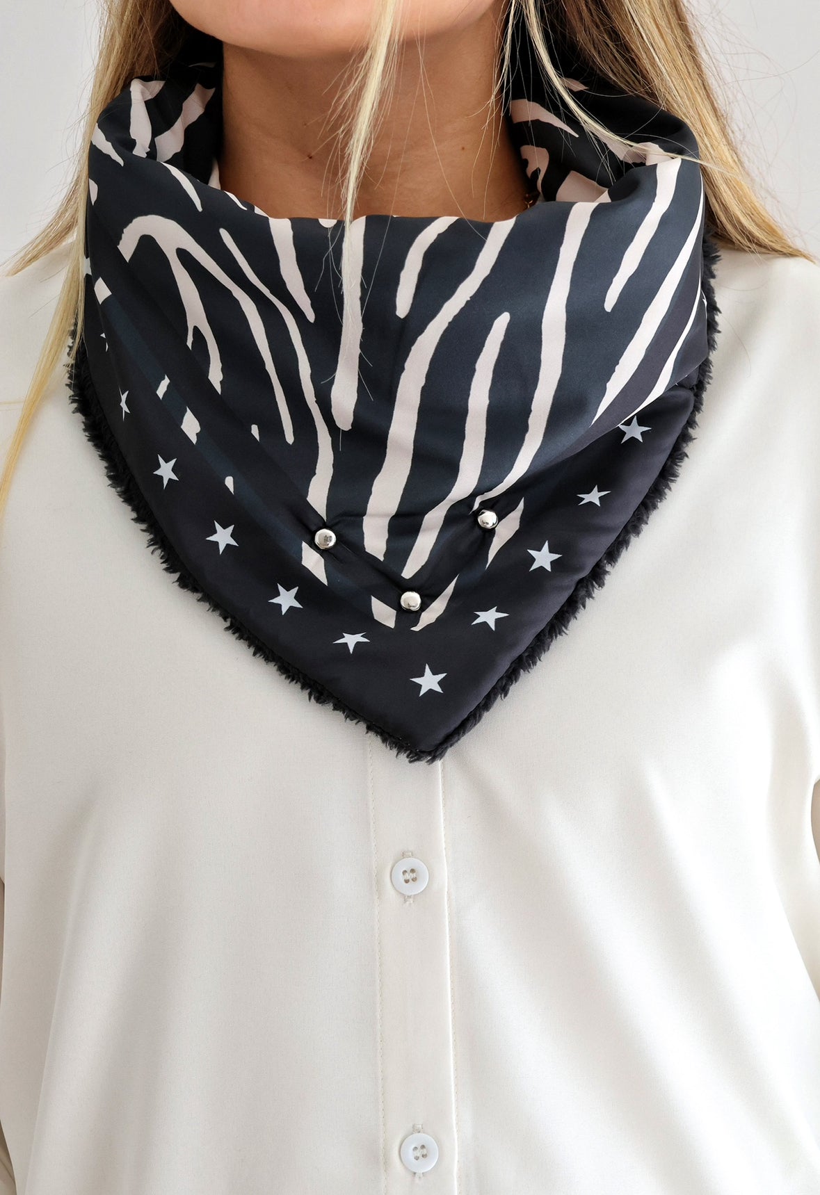 Pañuelo Cebra Black