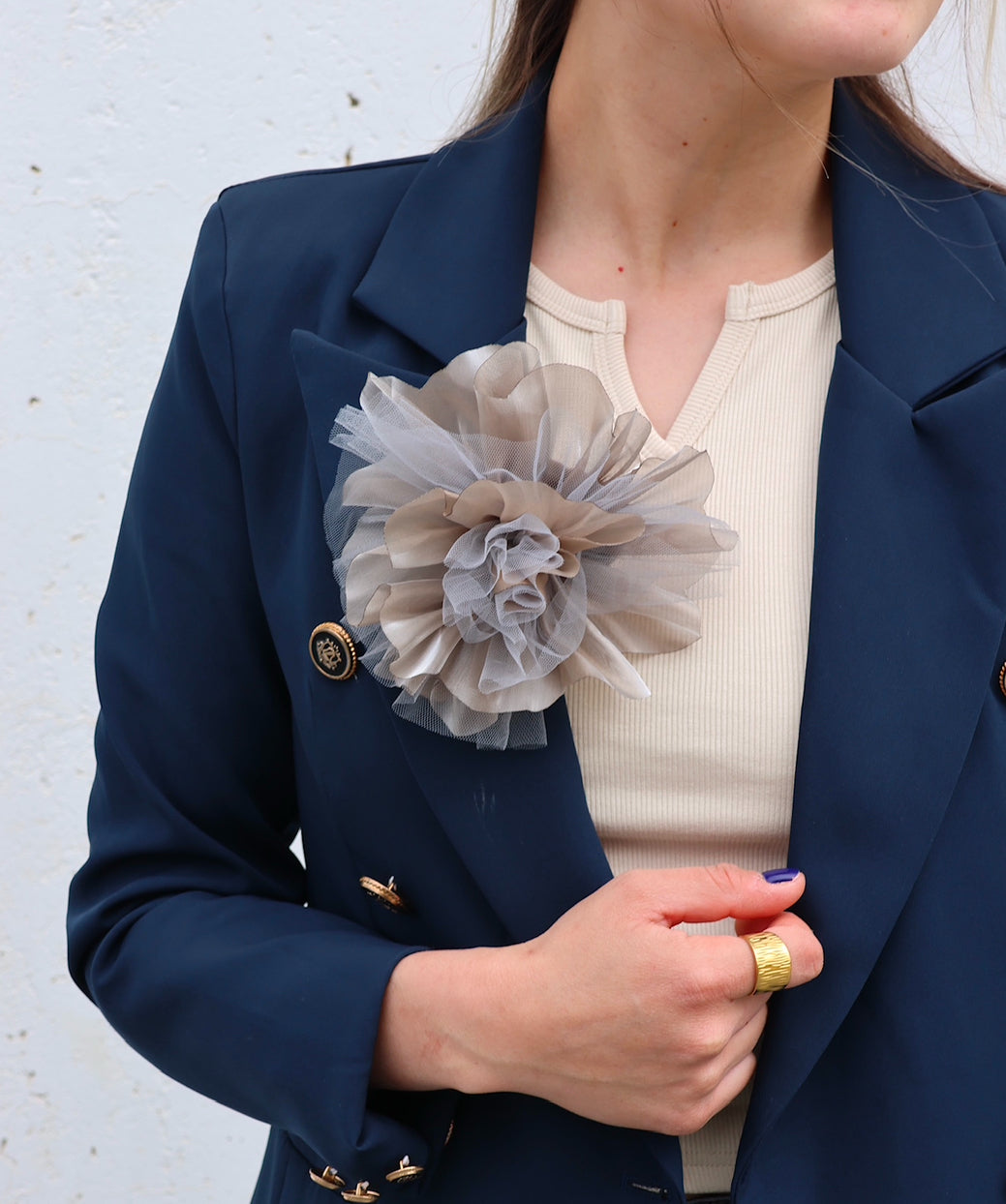 Le Fleur Metalic Silver