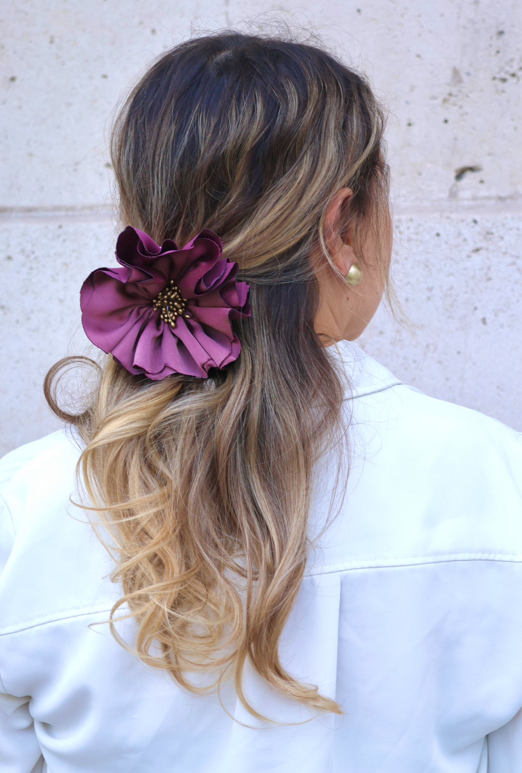 Florentine Scrunchie Violet