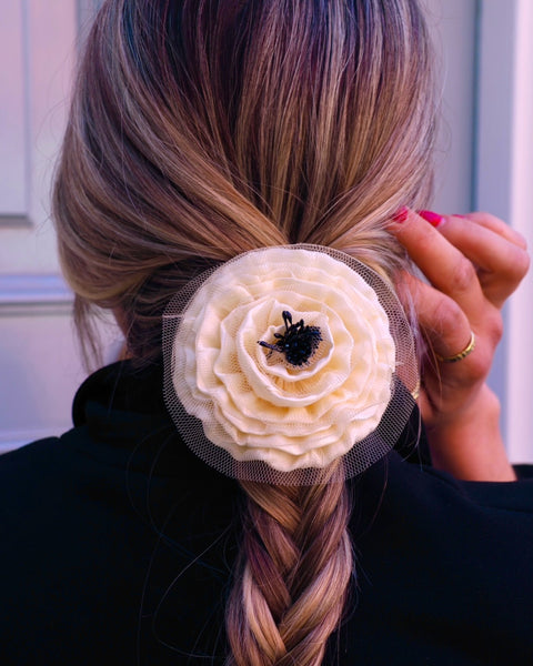 Amour Scrunchie Blanco