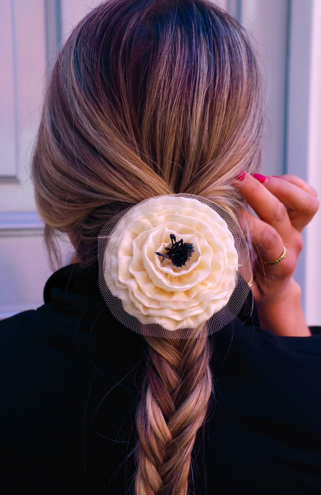 Amour Scrunchie Blanco