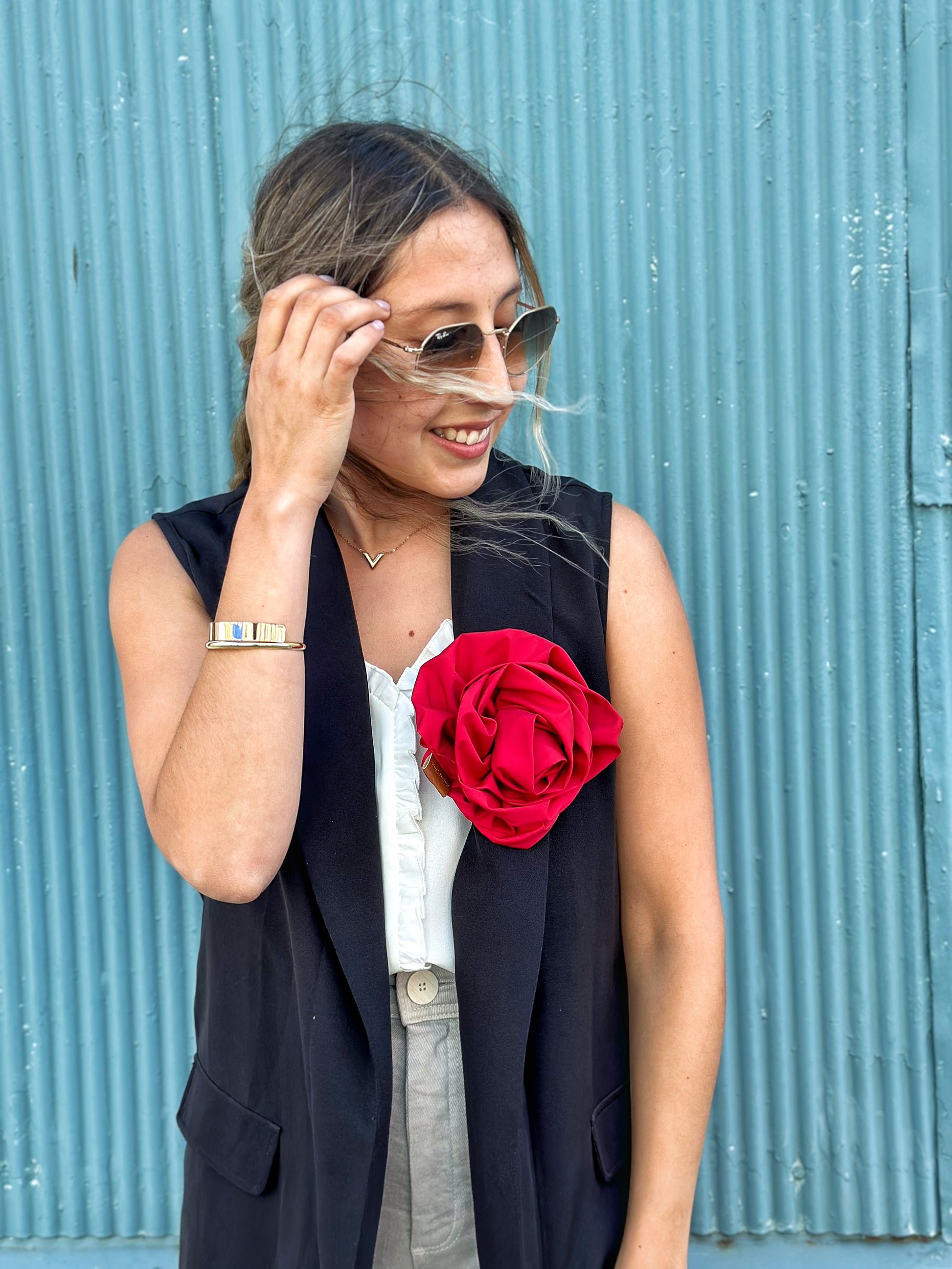 Flor Roja Grande