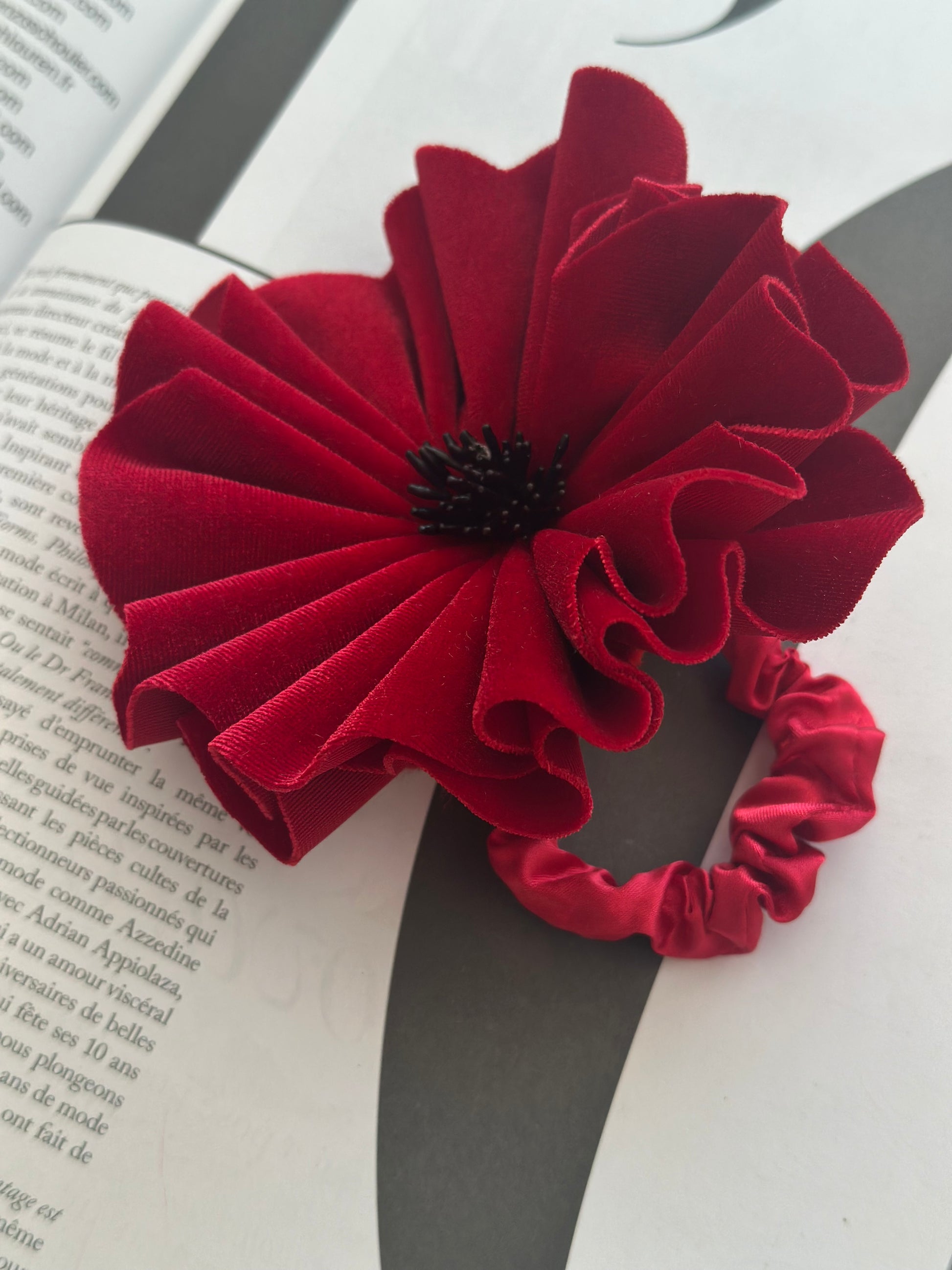 SCRUNCHIE ROJO FLORENTINE