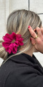 Flor Scrunchie Fucsia
