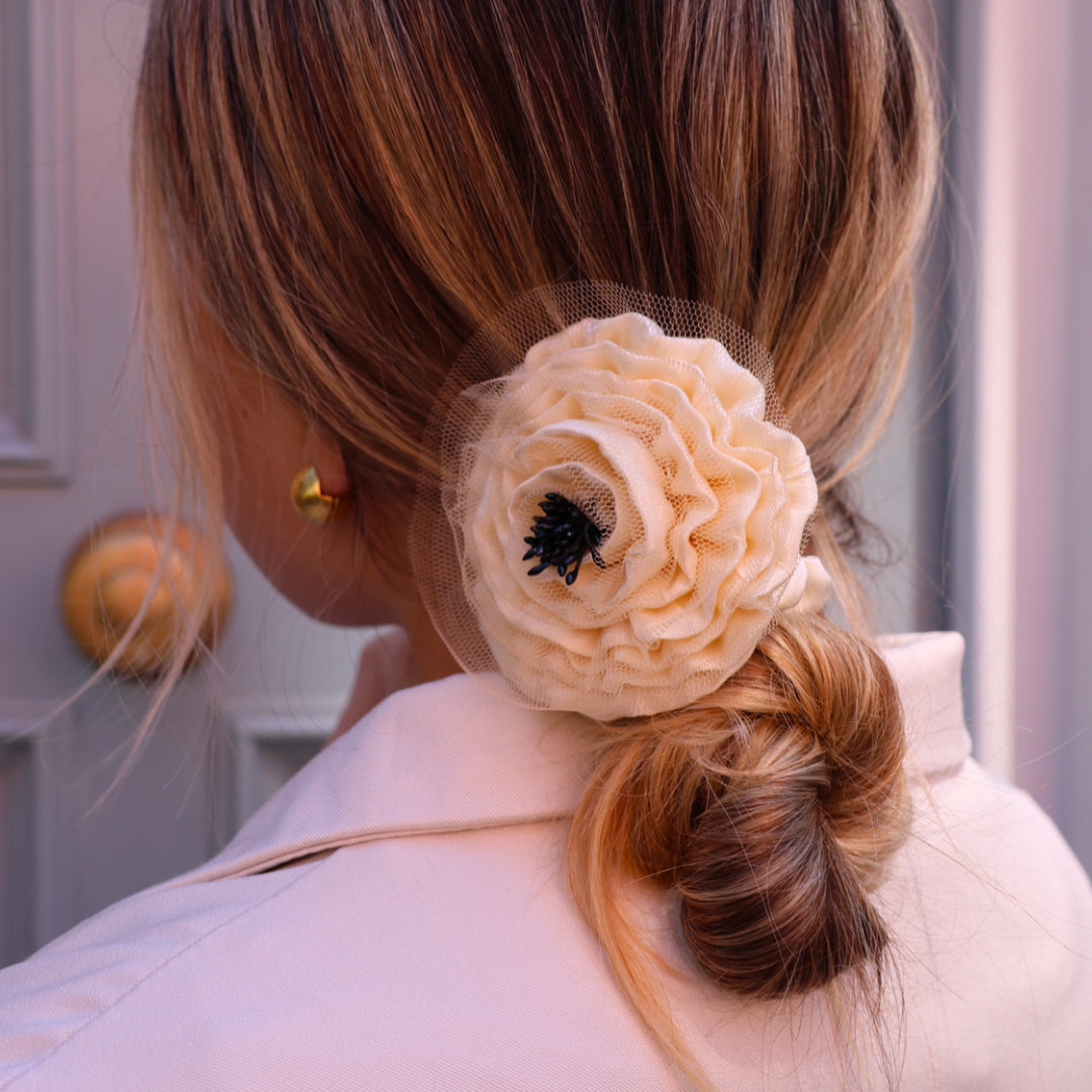 Amour Scrunchie Blanco