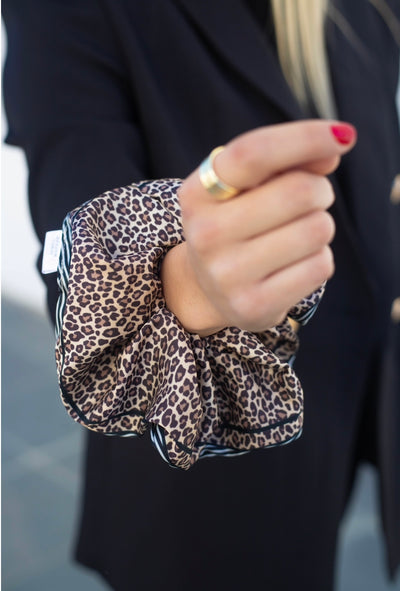 Le Scrunchie Black Lines