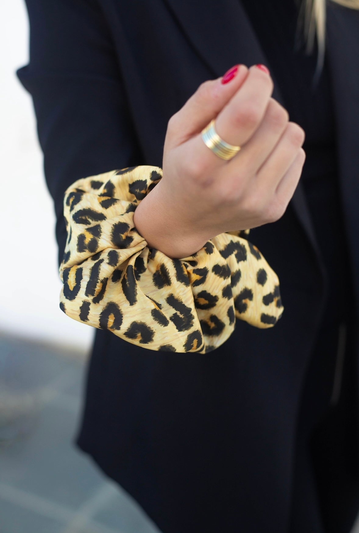 Le Scrunchie Leopard