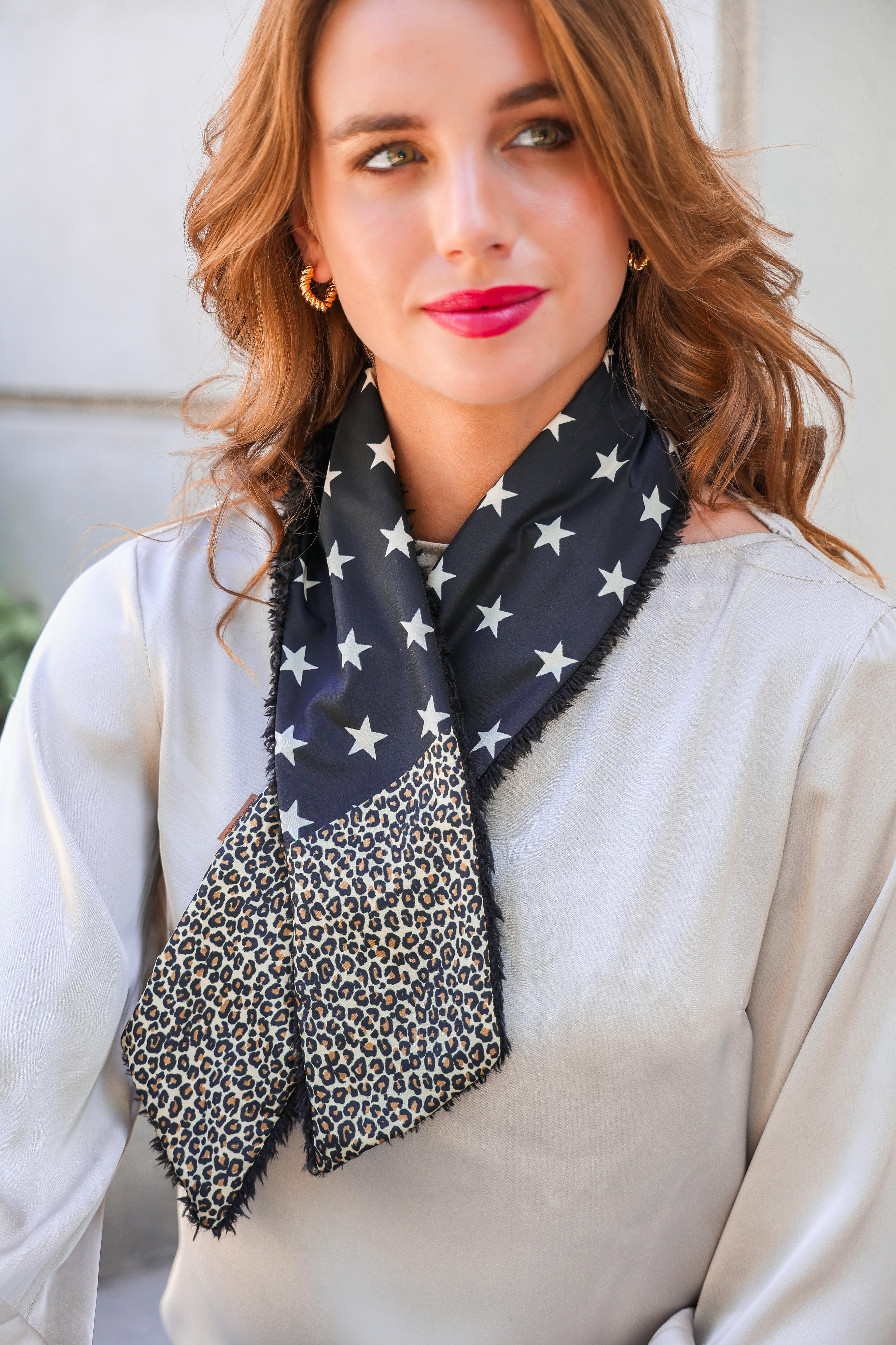 Pañuelo Frances Black Star