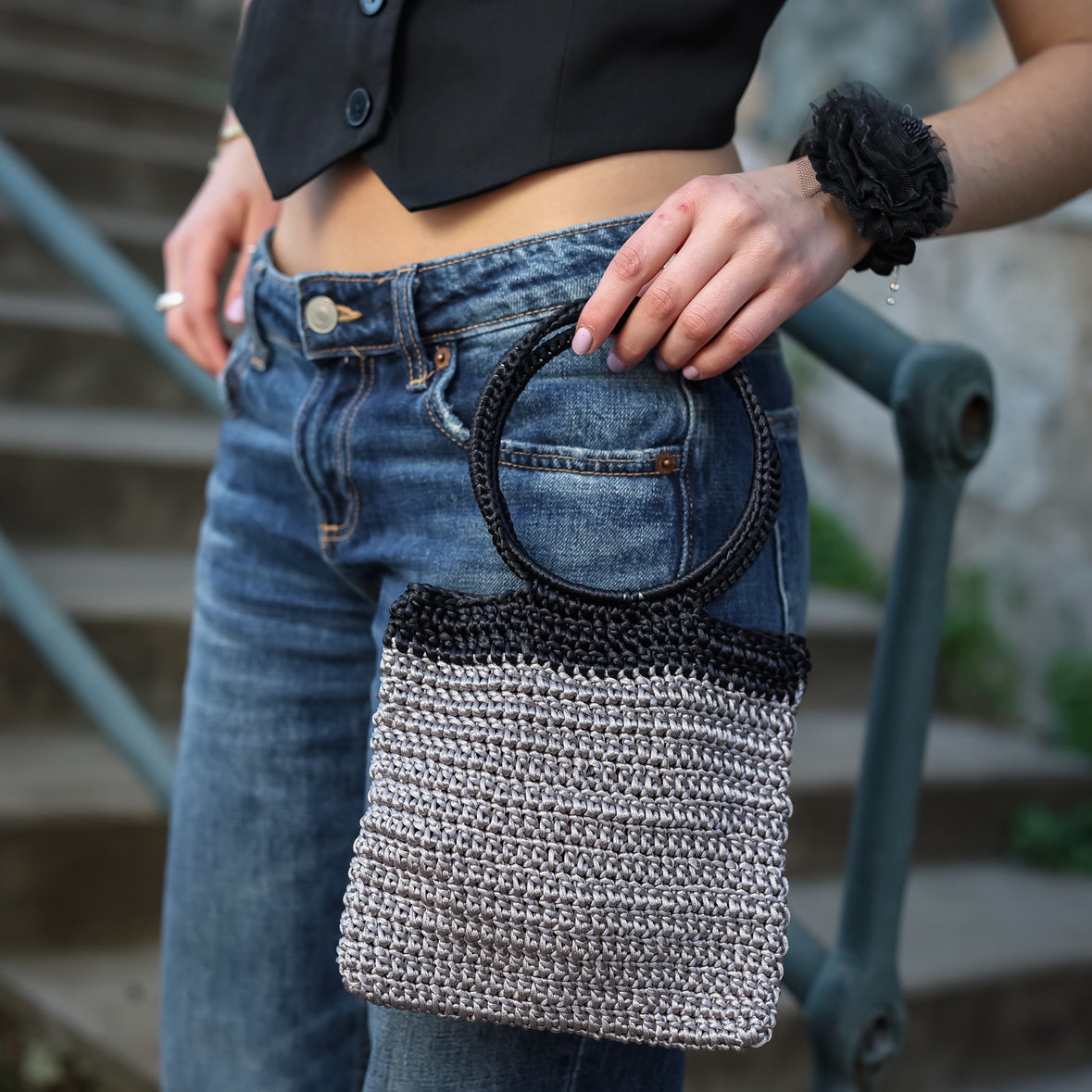 Florencia Cuerda Satinada Grey II