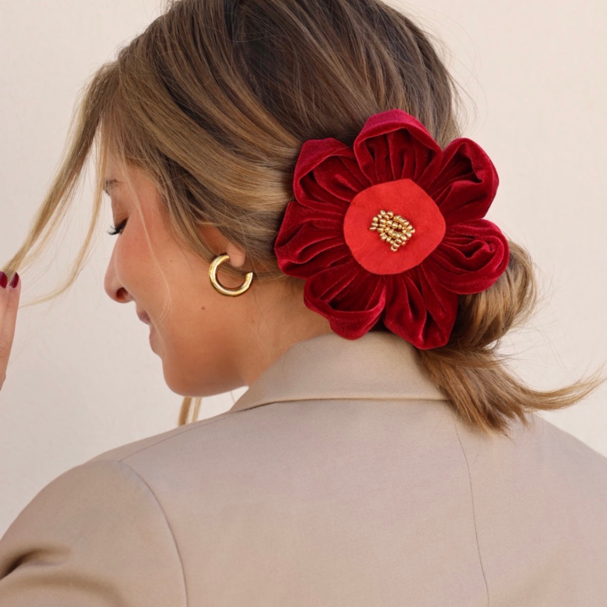 SCRUNCHIE ROJO ROSÉ