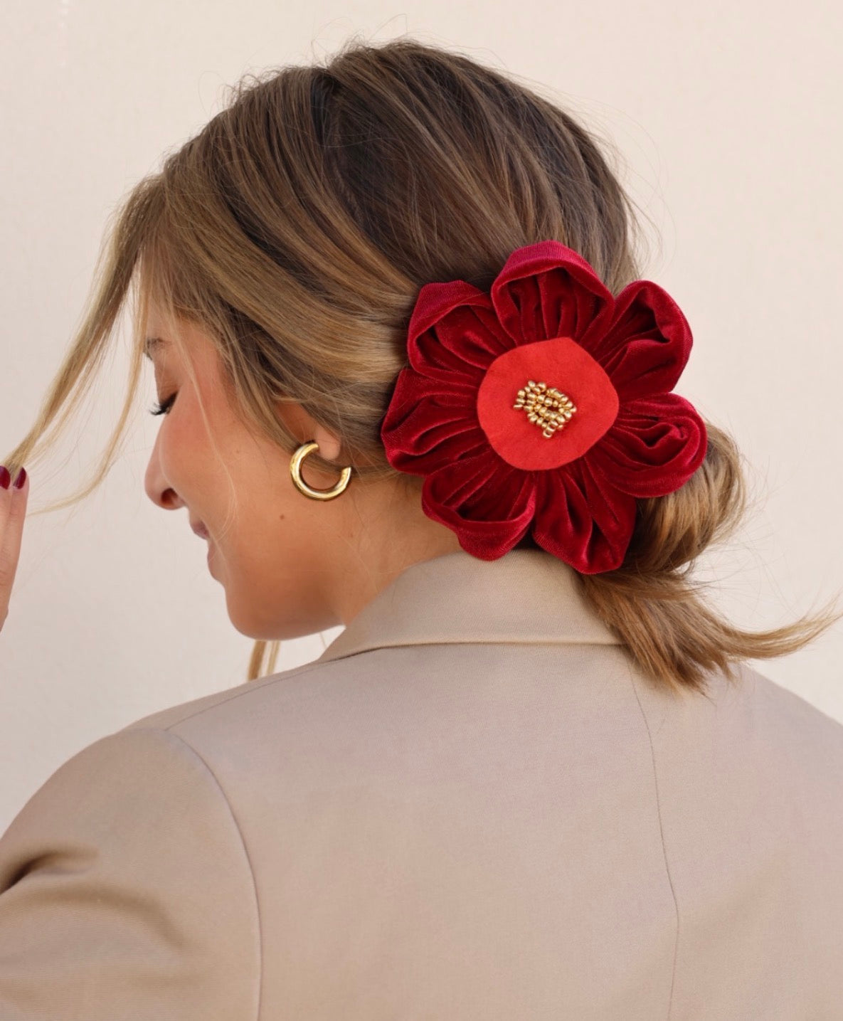 SCRUNCHIE ROJO ROSÉ