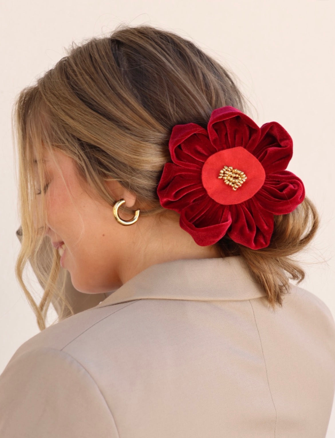 SCRUNCHIE ROJO ROSÉ