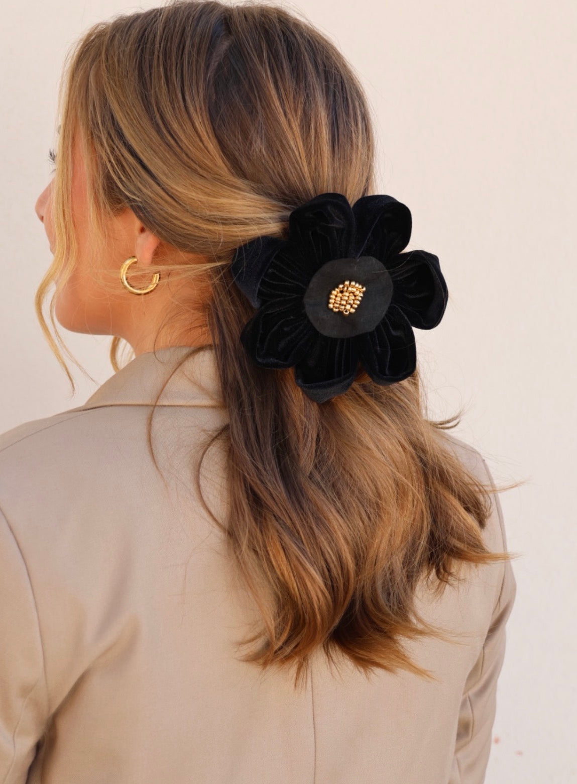 SCRUNCHIE BLACK ROSÉ