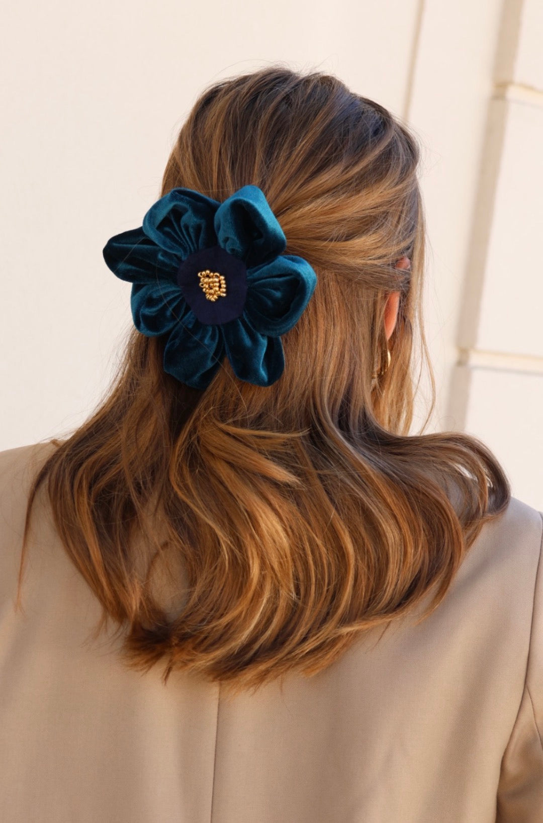 SCRUNCHIE PETRÓLEO ROSÉ