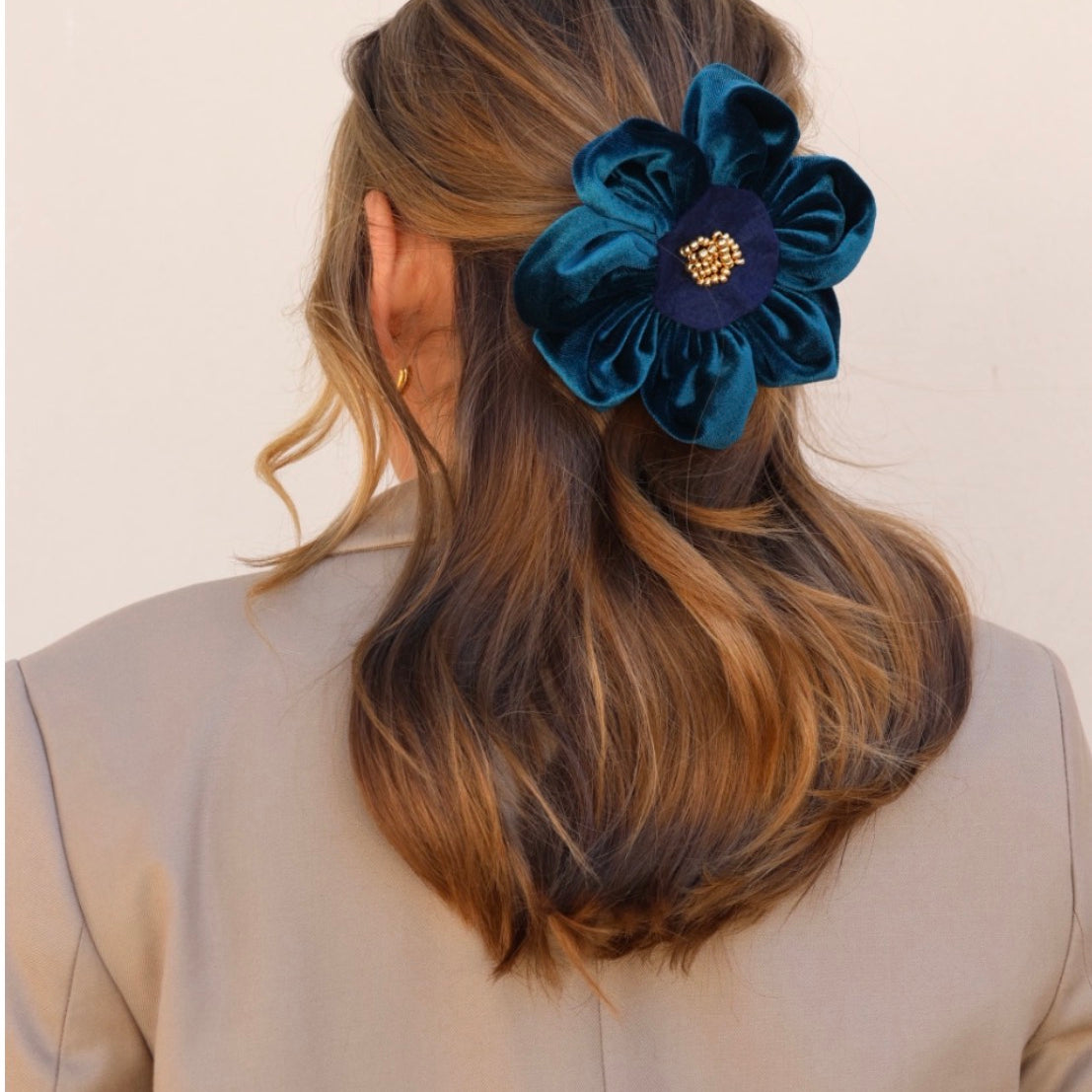 SCRUNCHIE PETRÓLEO ROSÉ