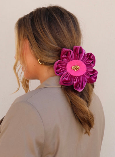 SCRUNCHIE FUCSIA ROSÉ