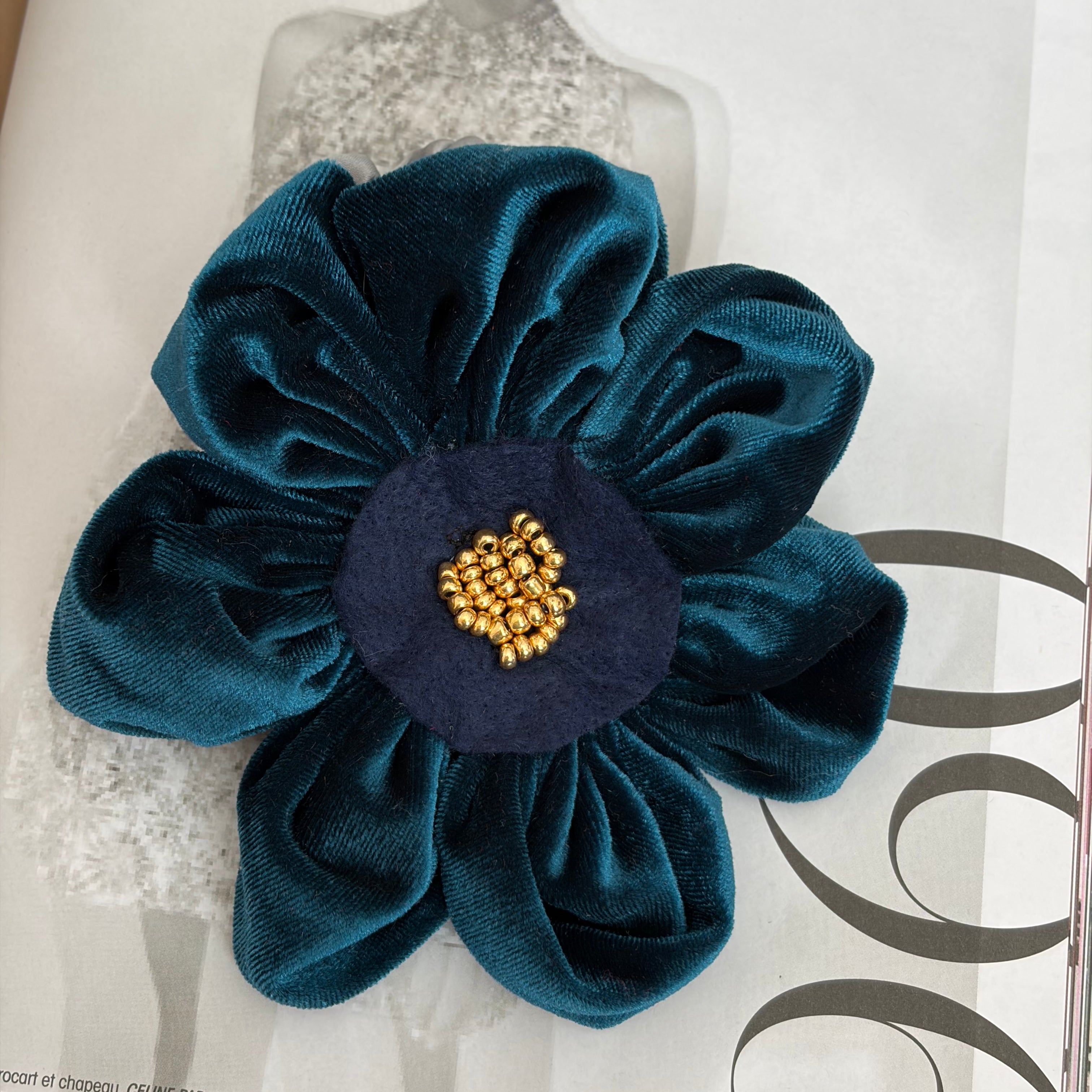 SCRUNCHIE PETRÓLEO ROSÉ