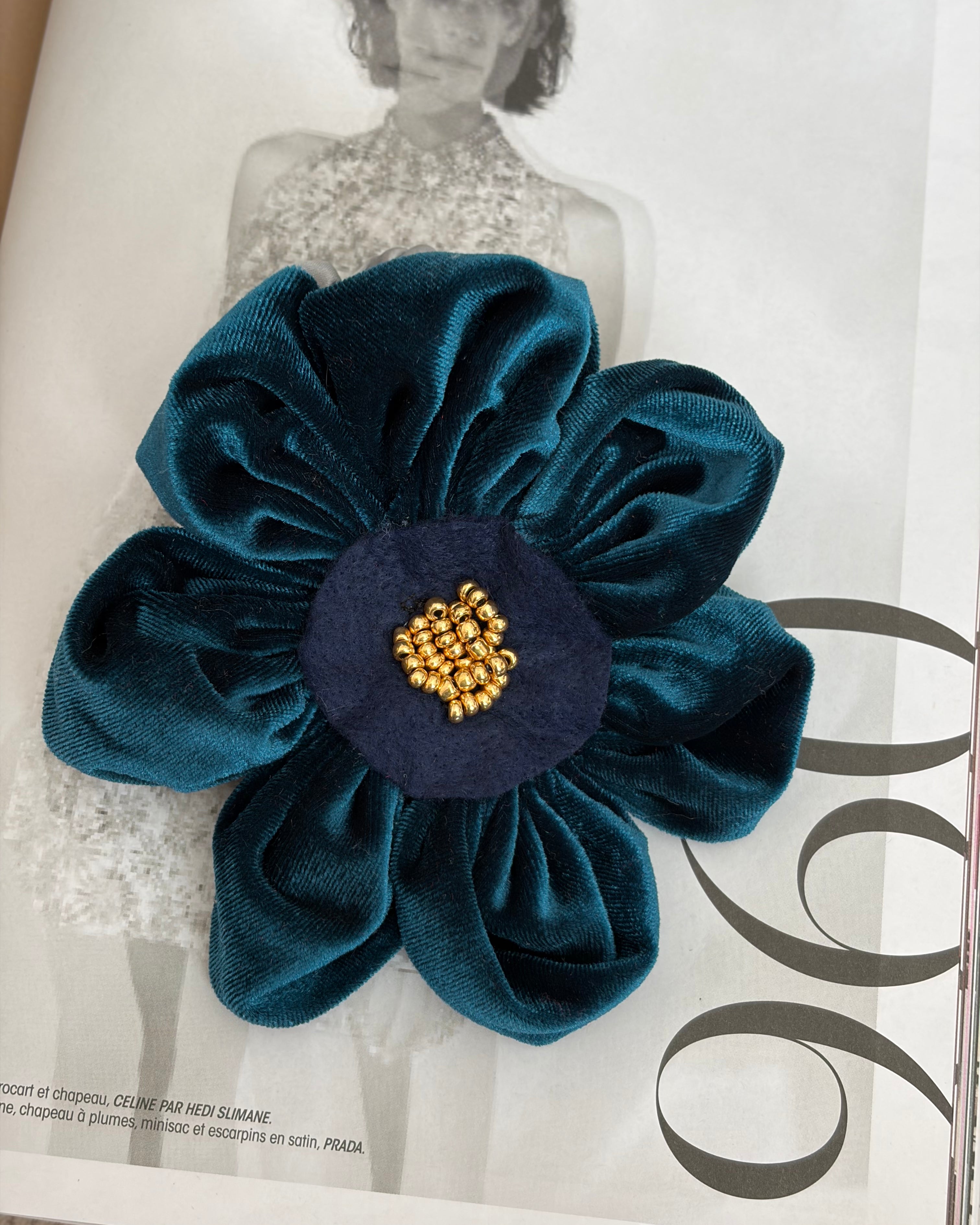 SCRUNCHIE PETRÓLEO ROSÉ