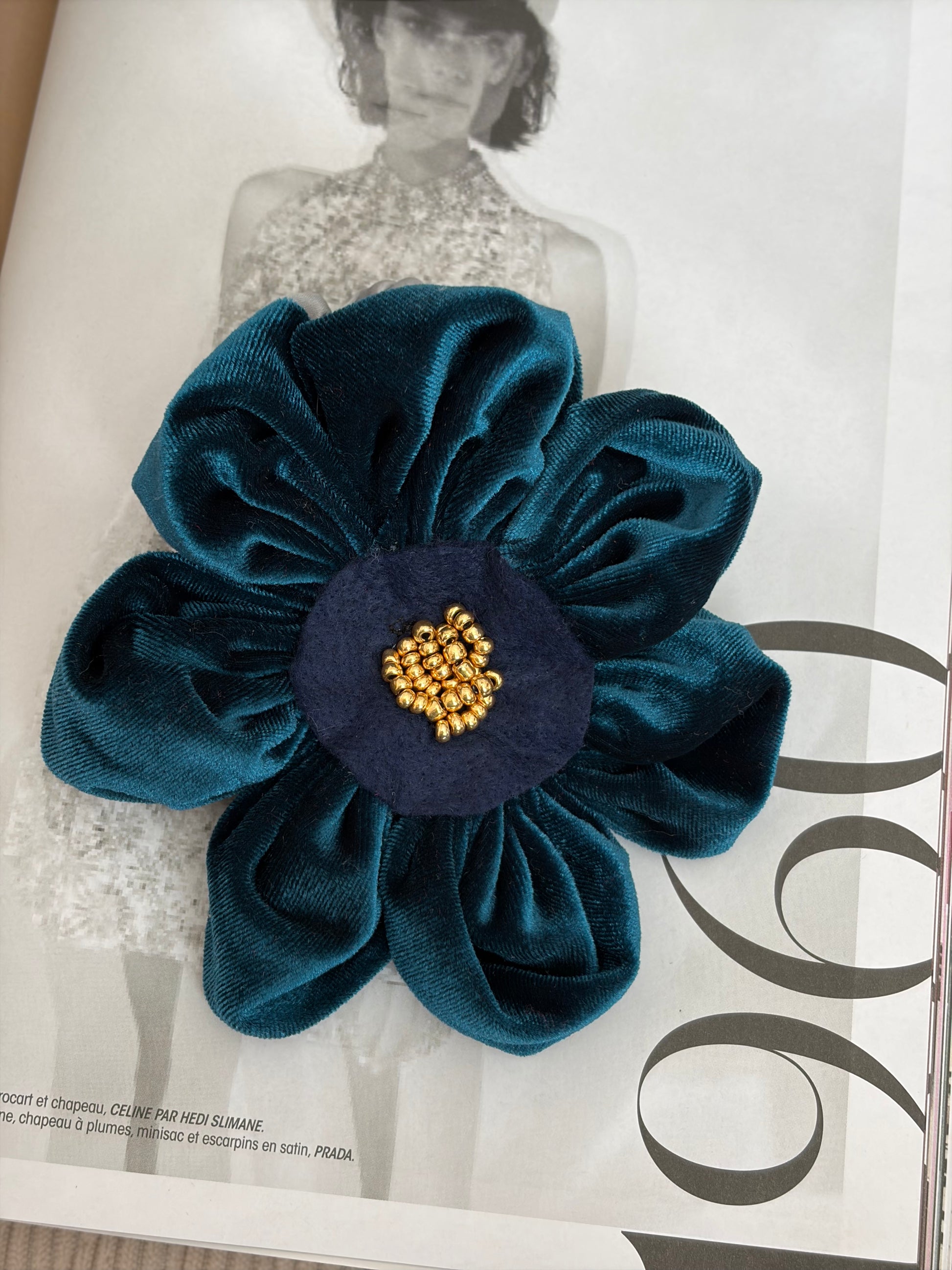 SCRUNCHIE PETRÓLEO ROSÉ