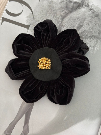 SCRUNCHIE BLACK ROSÉ