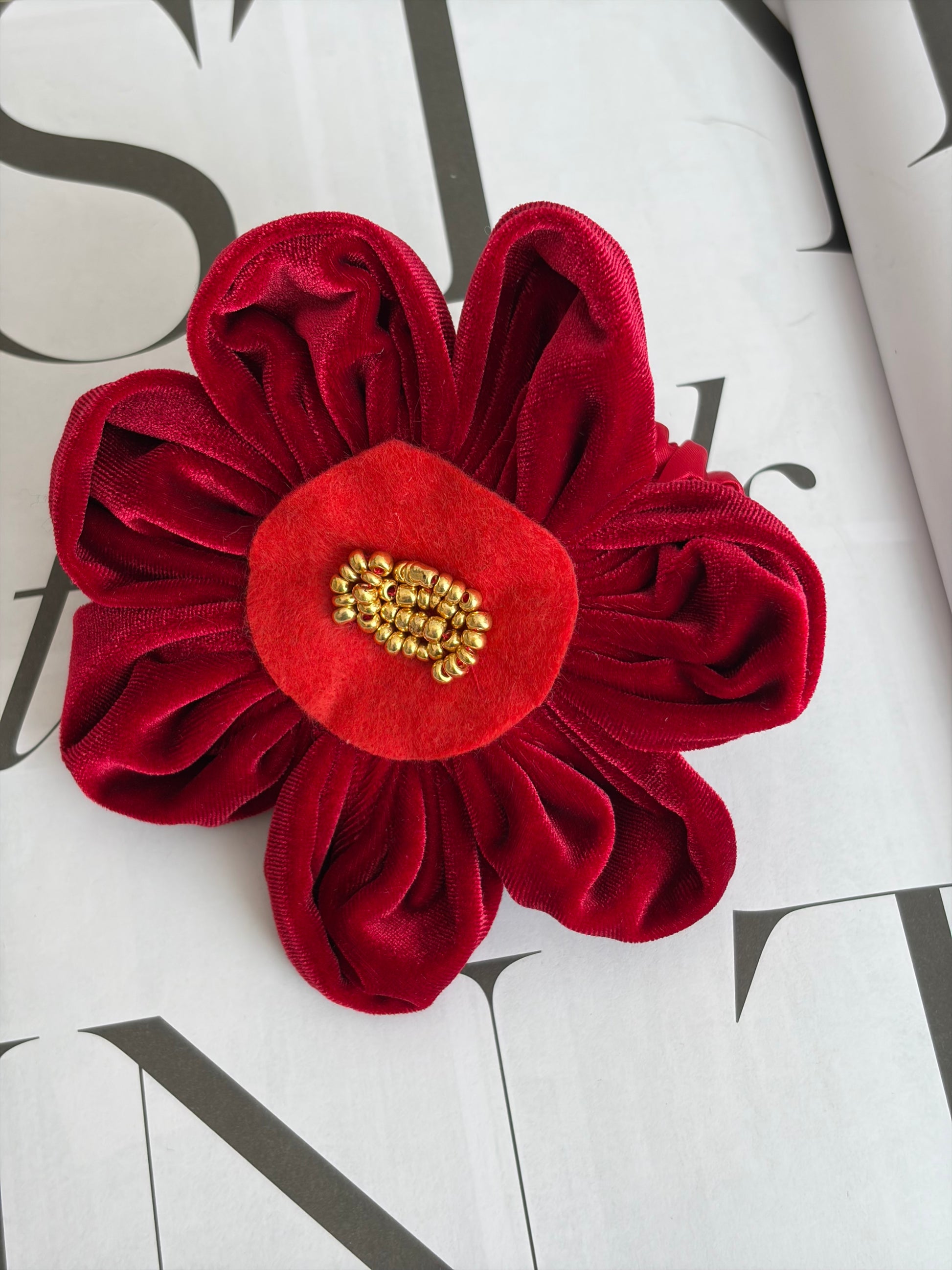 SCRUNCHIE ROJO ROSÉ