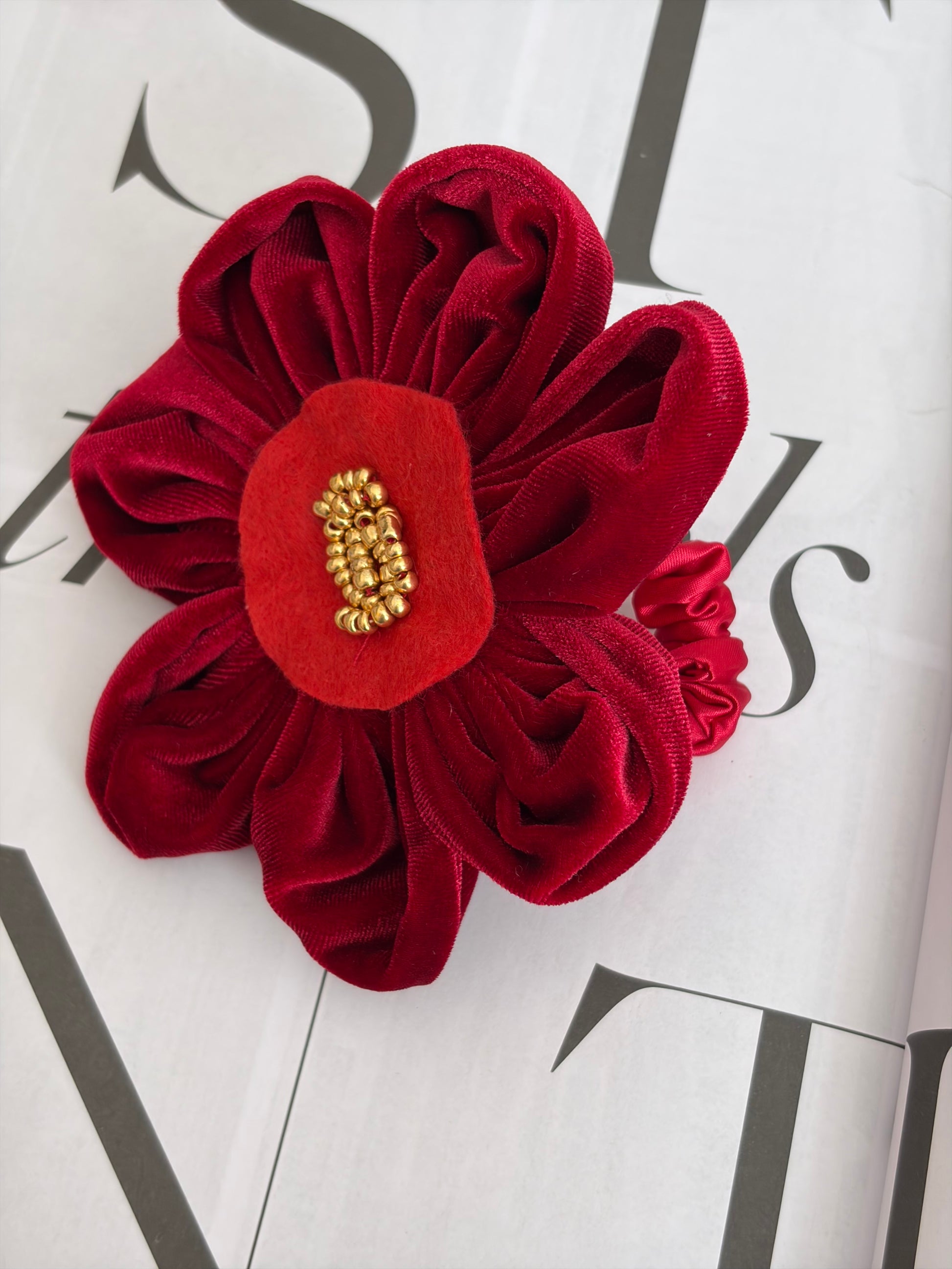 SCRUNCHIE ROJO ROSÉ