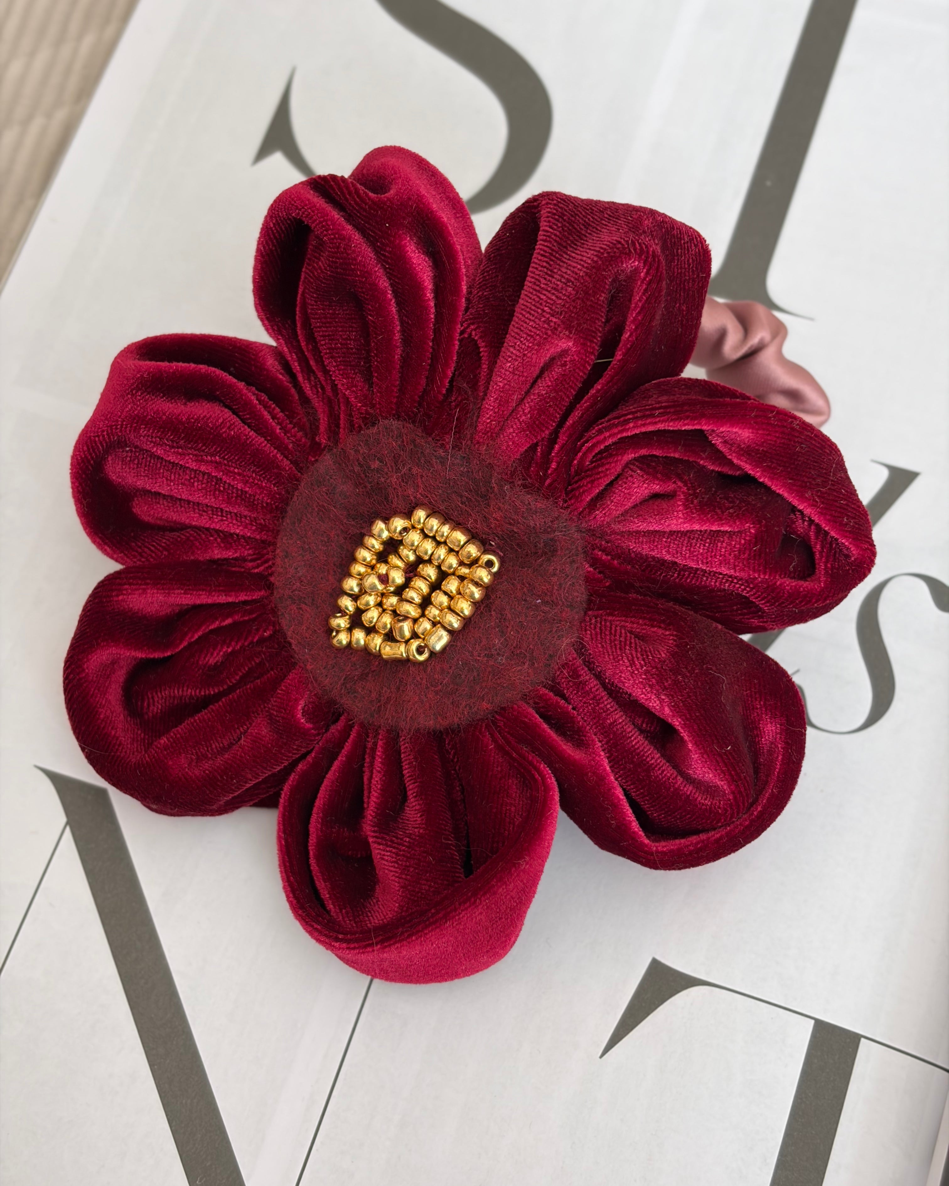 SCRUNCHIE BURDEO ROSÉ