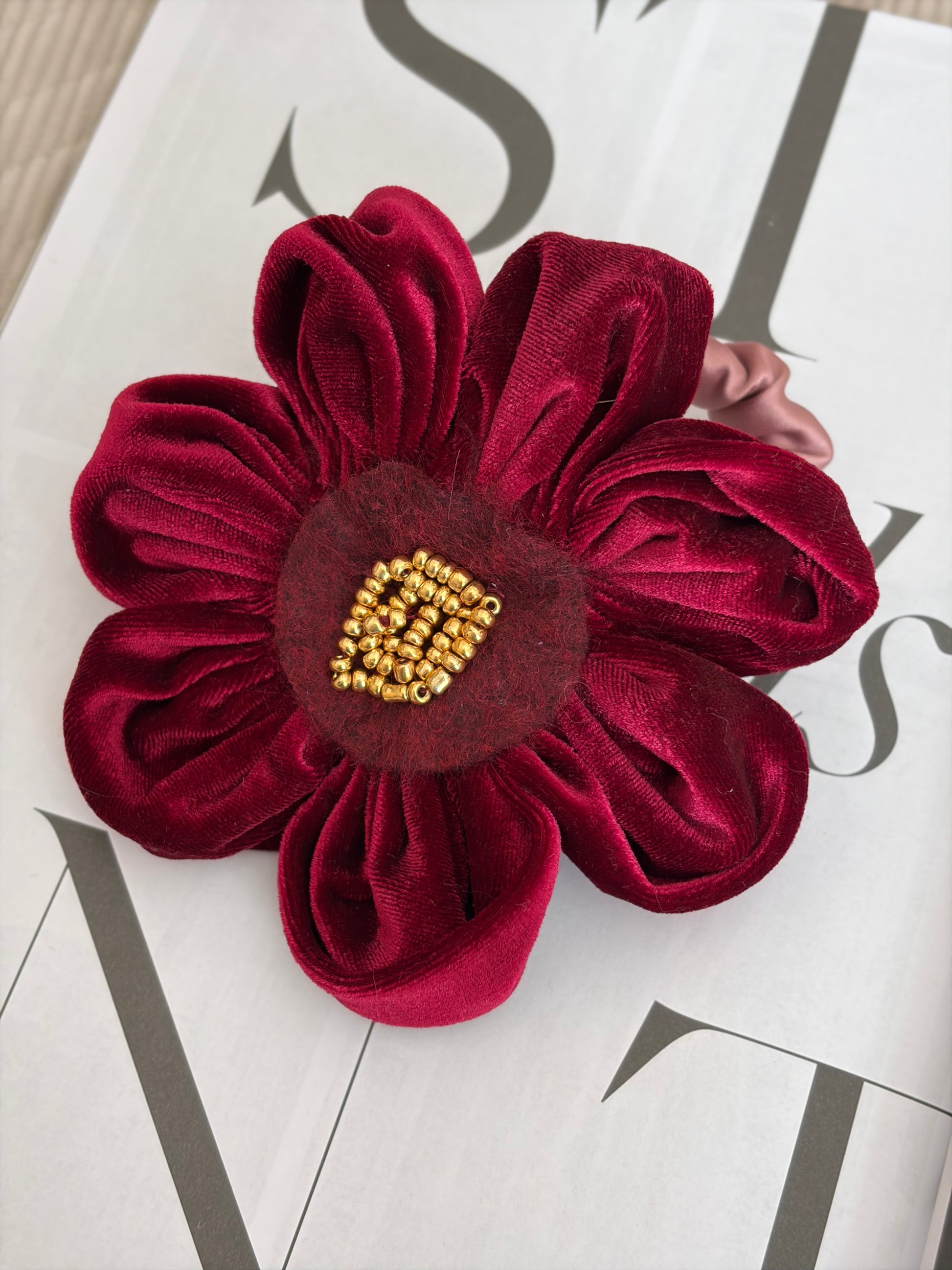 SCRUNCHIE BURDEO ROSÉ