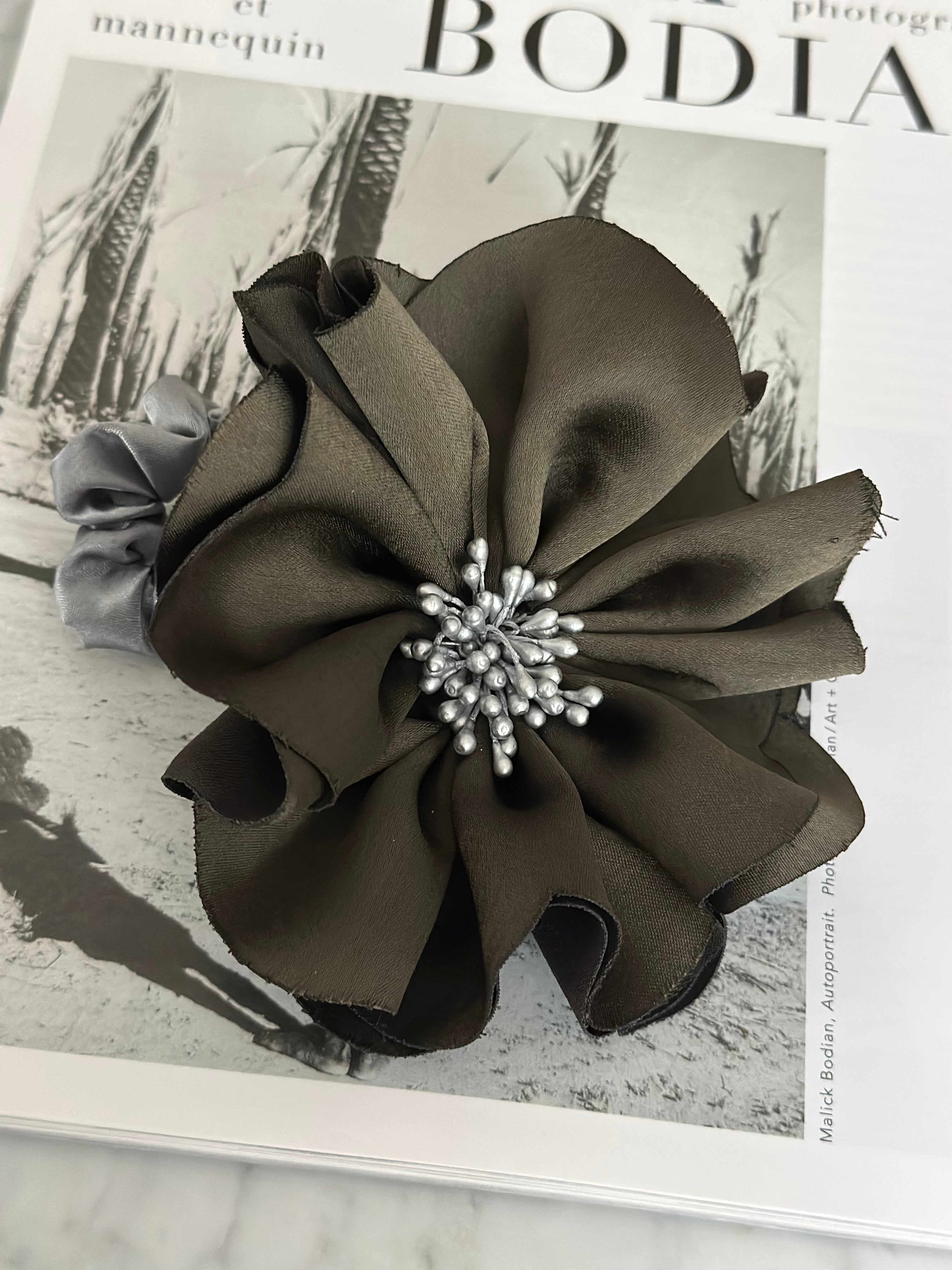 Florentine Scrunchie Green