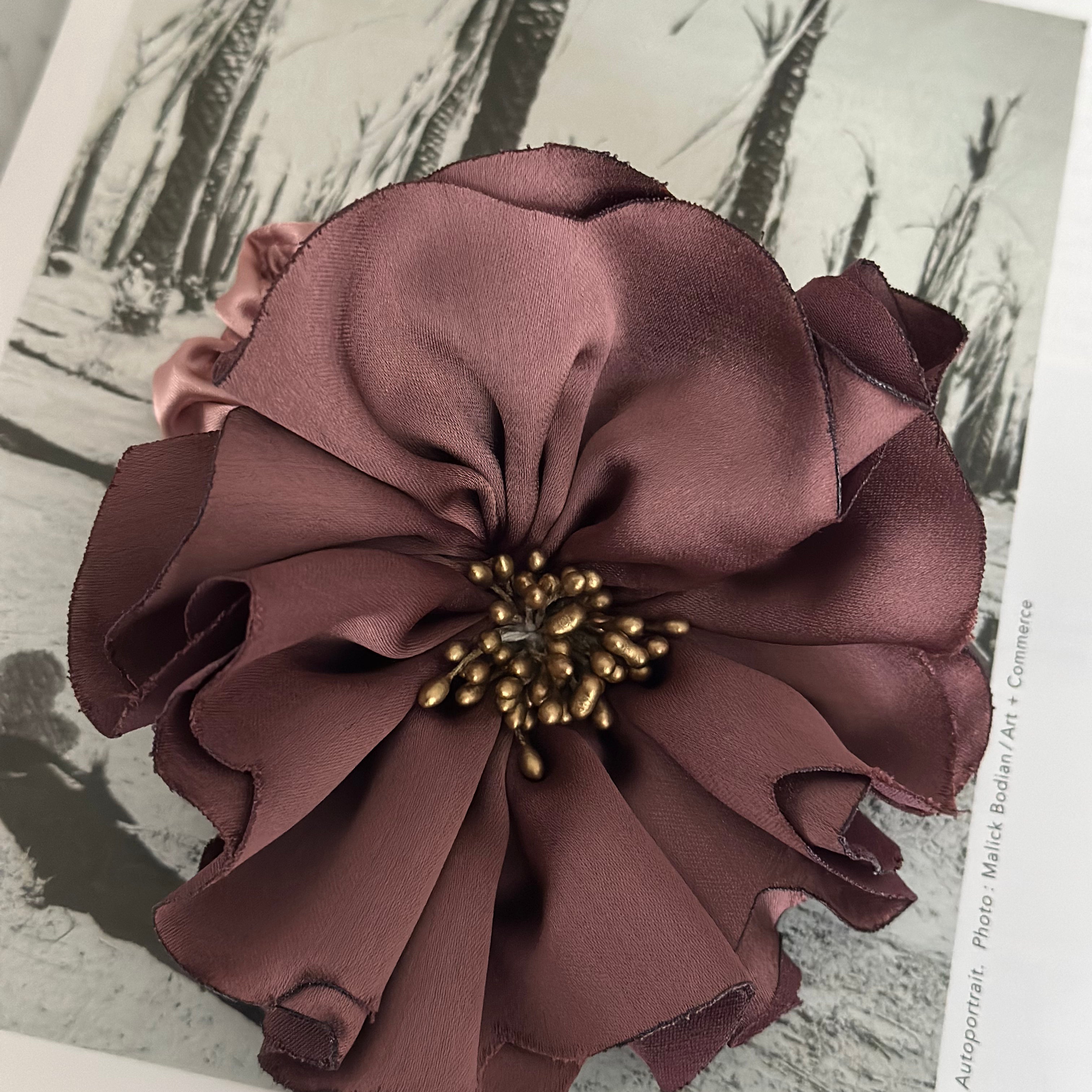 Florentine Scrunchie Violet