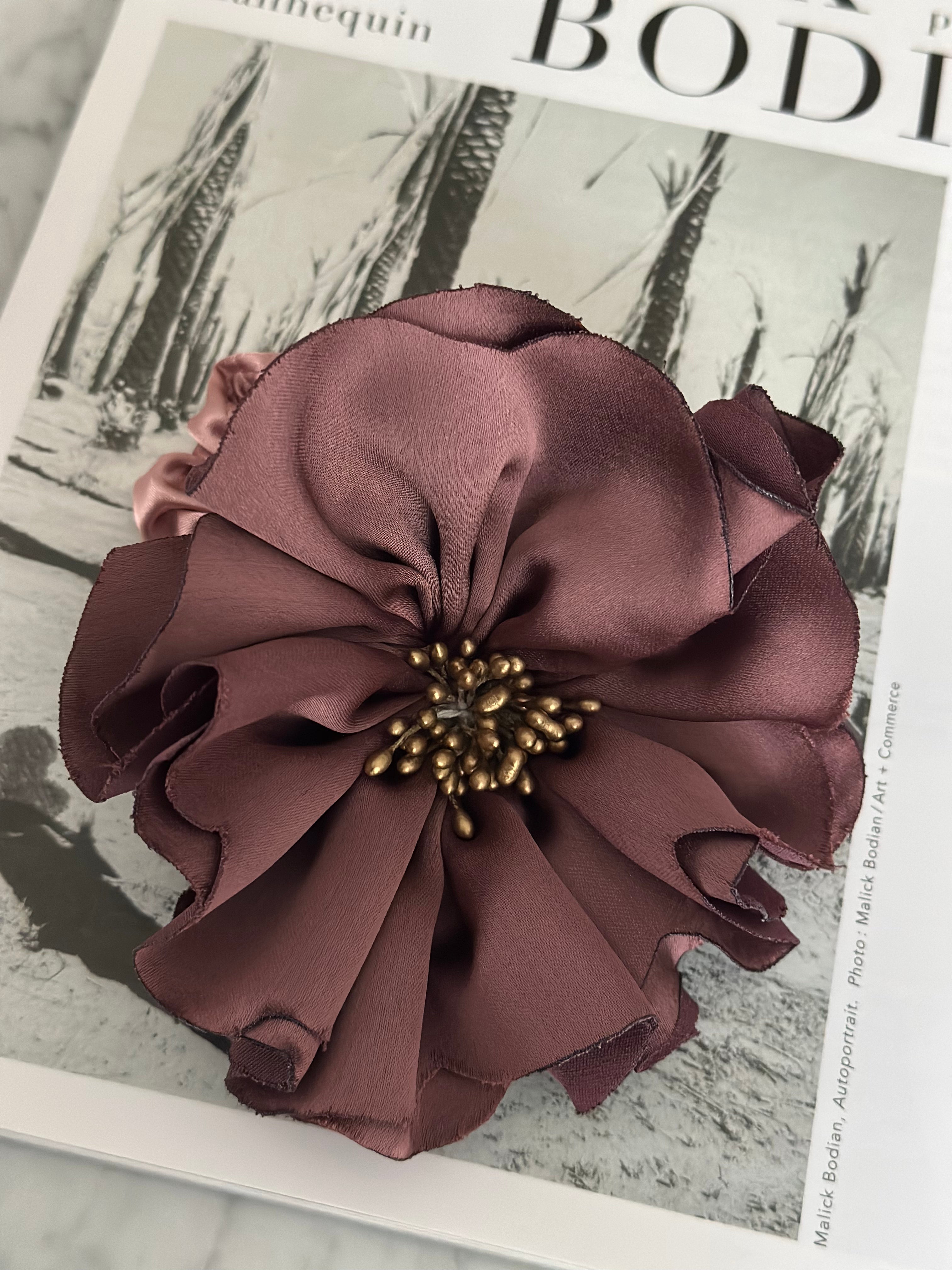 Florentine Scrunchie Violet