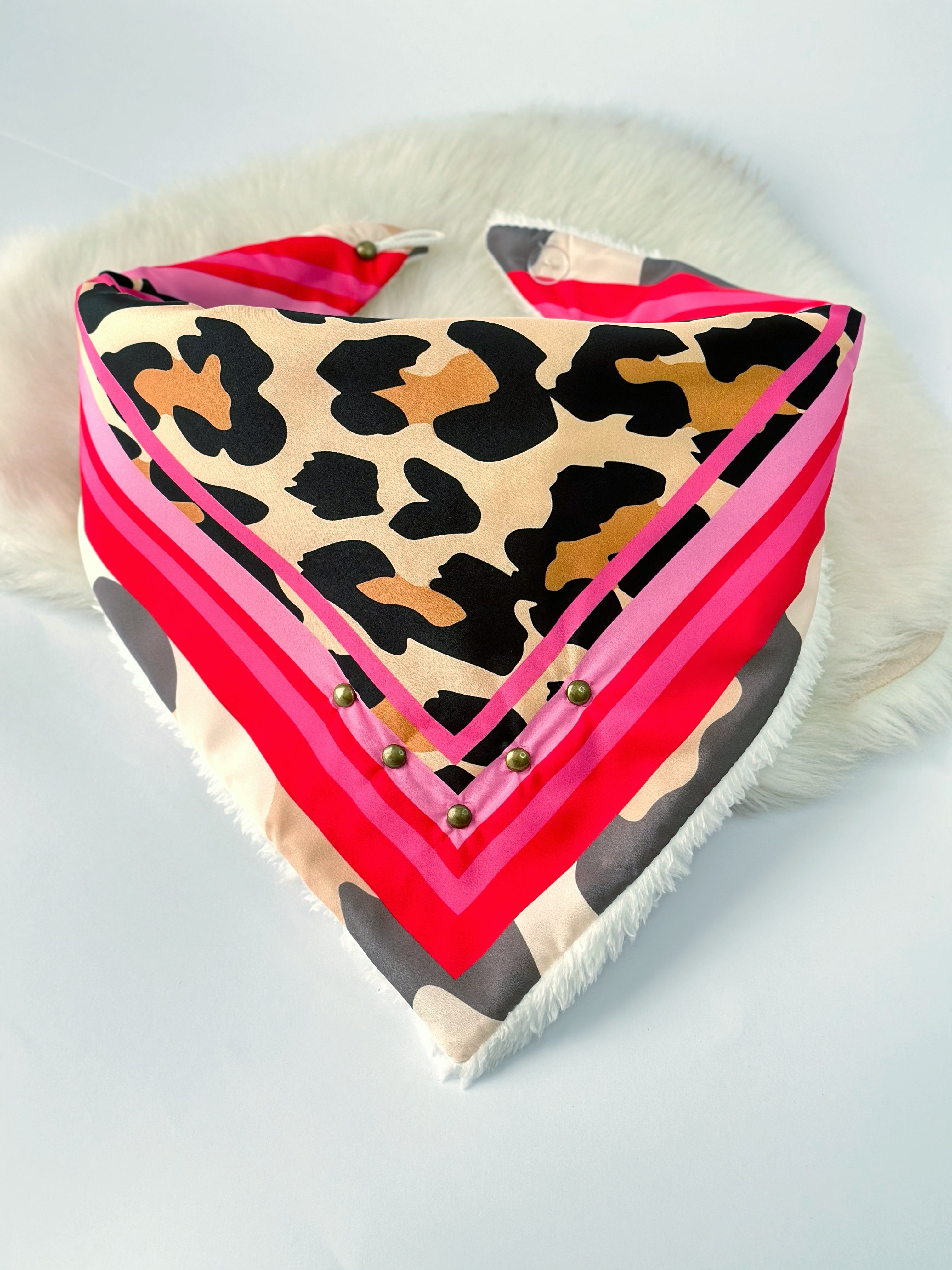 Pañuelo chiporro print leopard