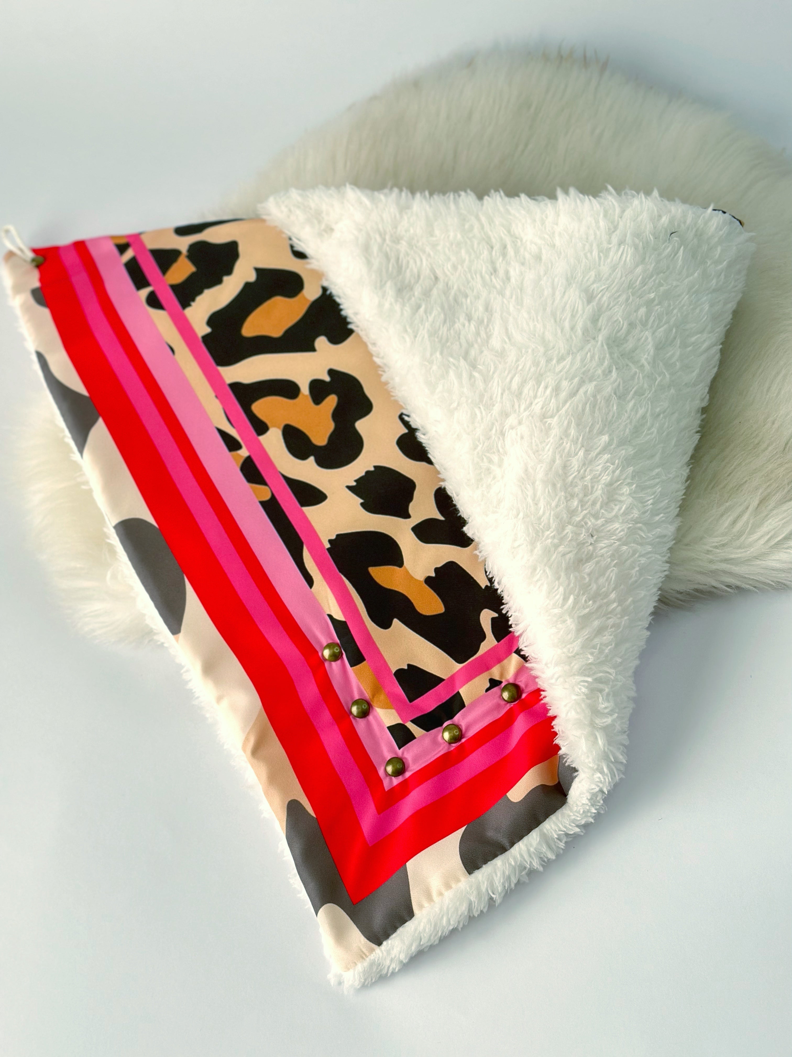 Pañuelo chiporro print leopard