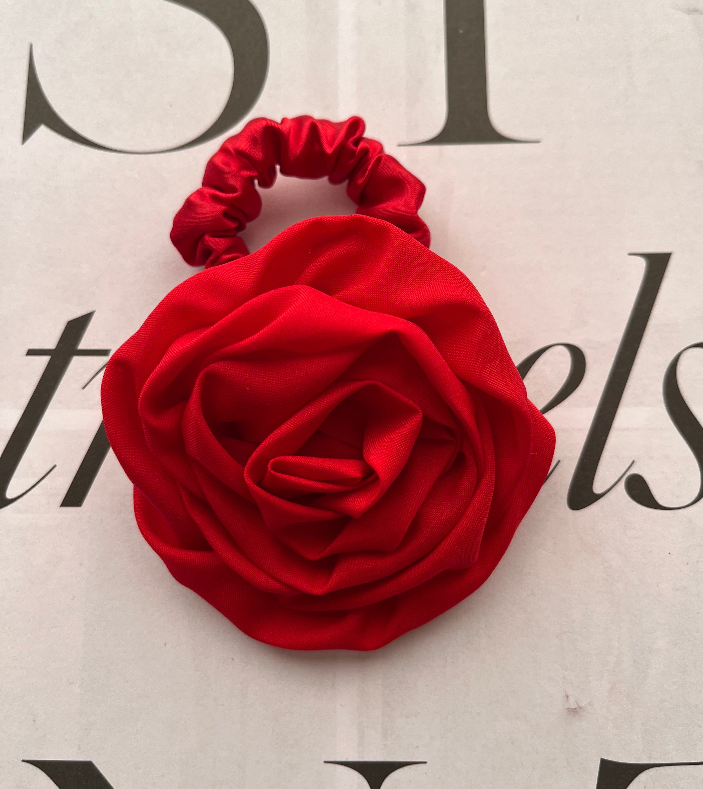 Rosa Scrunchie Red