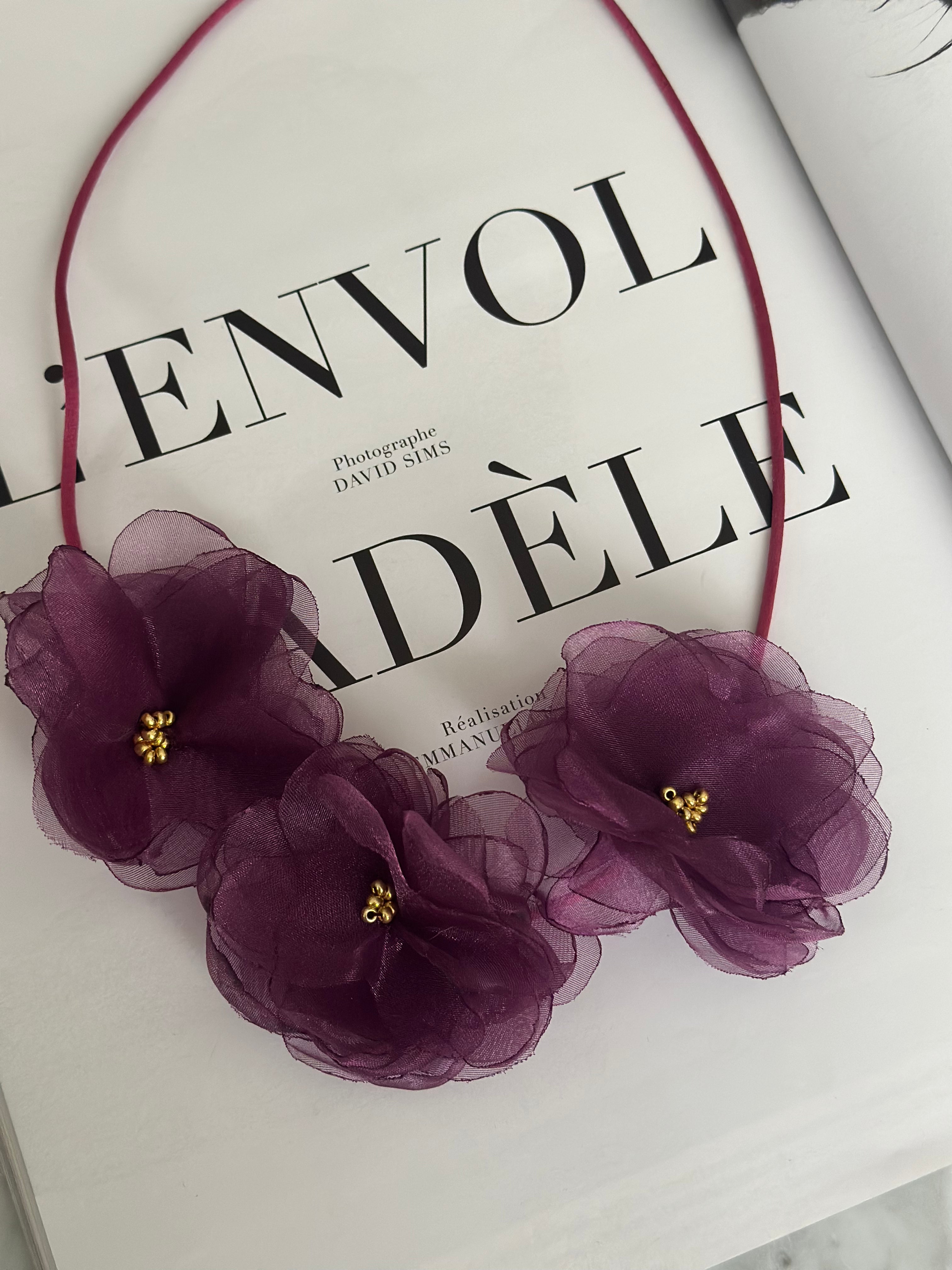 La Pieza Collar • Cintillo Rosa Grande