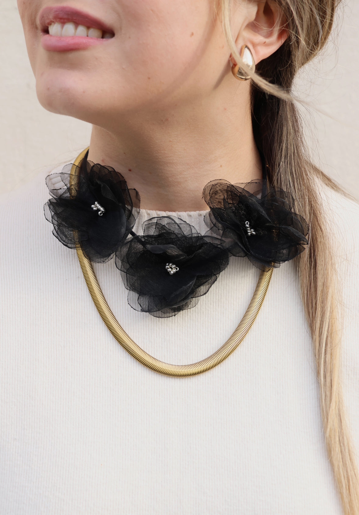 La Pieza Collar • Cintillo Negro Grande