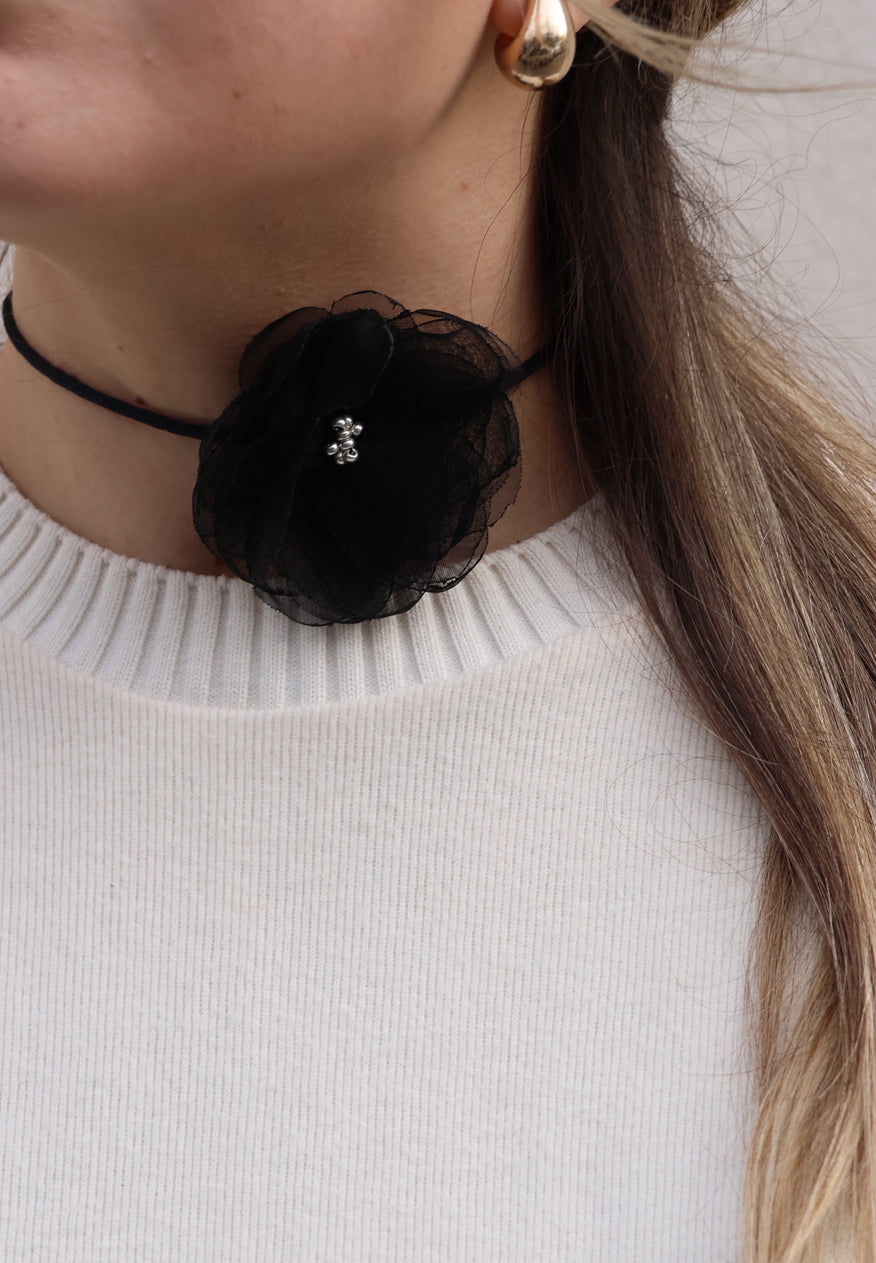 La Pieza Collar • Cintillo Negro Pequeño