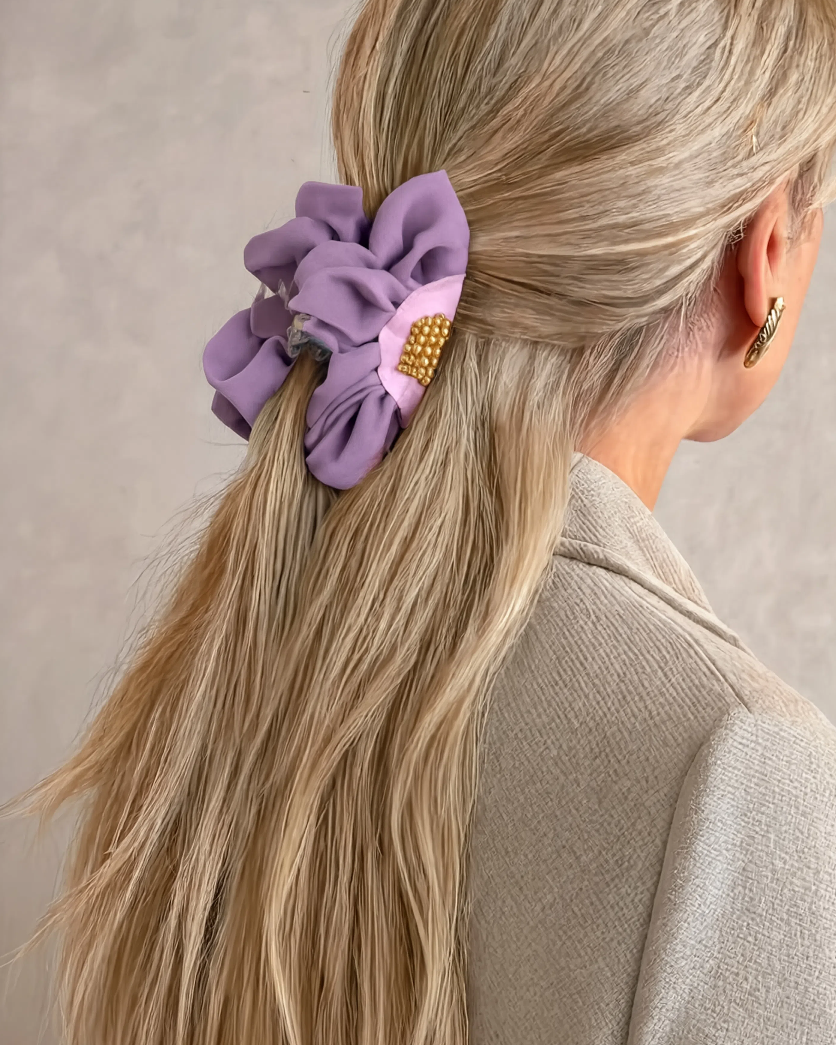 HAIR CLIP ROSÉ MORADO