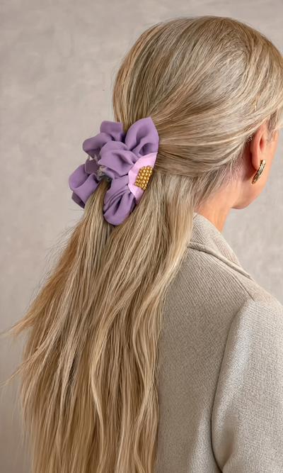 HAIR CLIP ROSÉ MORADO