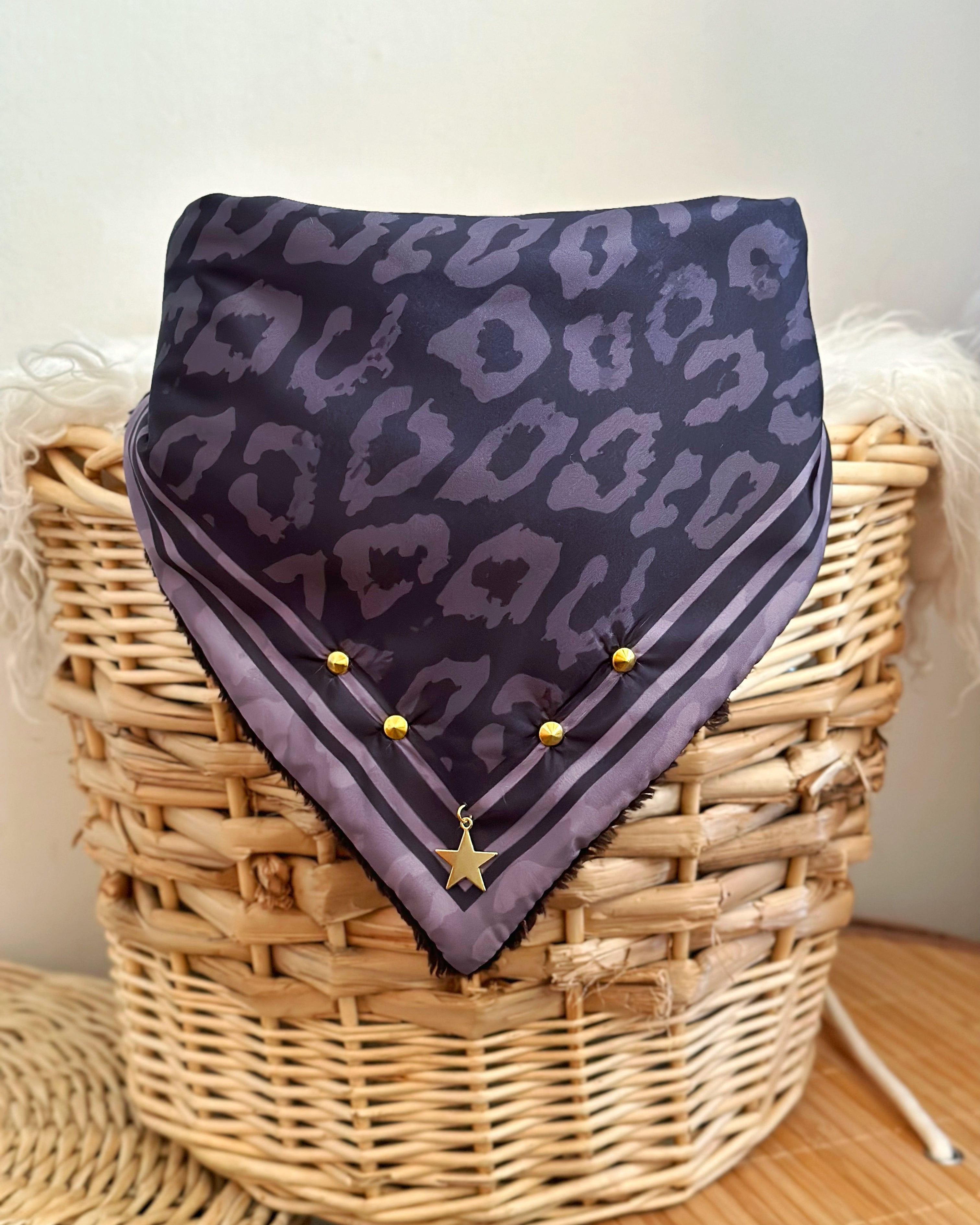 Pañuelo Purple Black