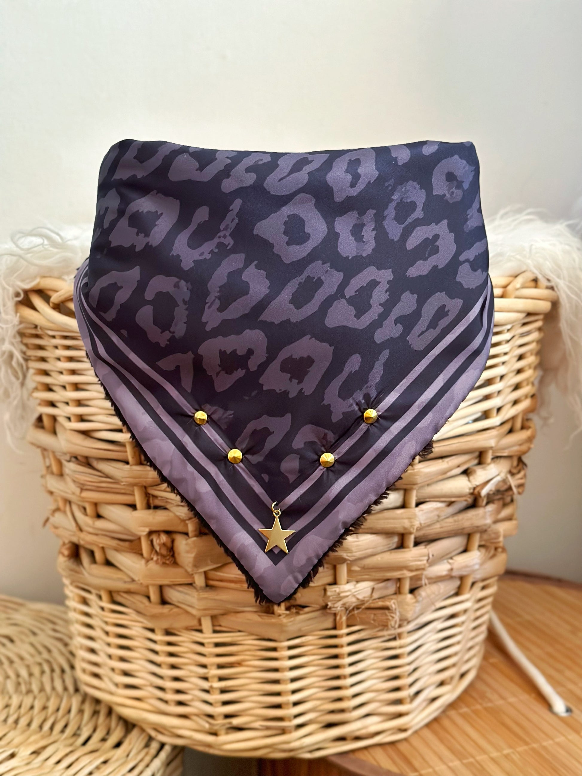 Pañuelo Purple Black