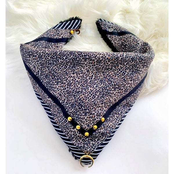 Pañuelo Chiporro Leopard Black Lines