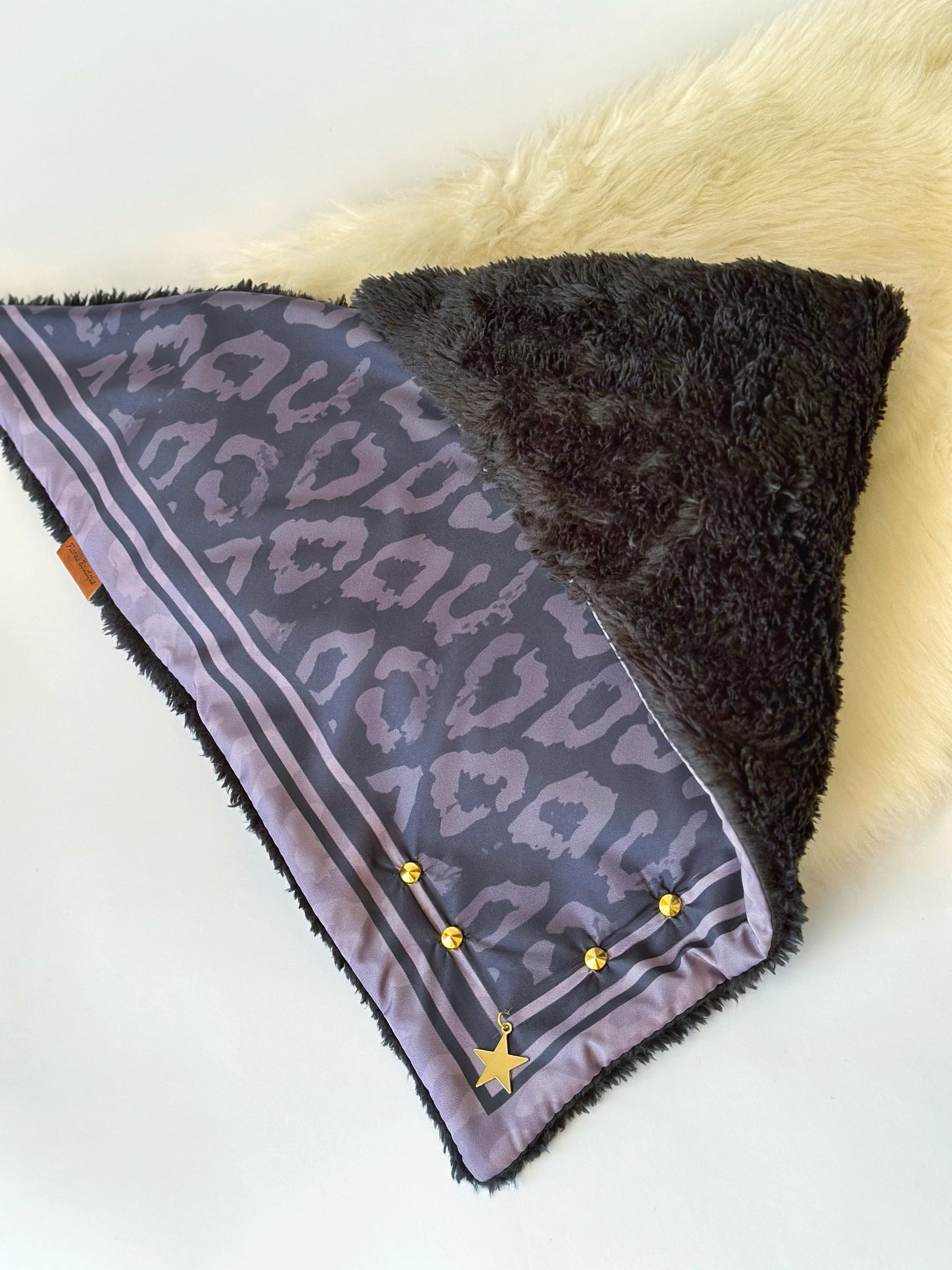 Pañuelo Purple Black