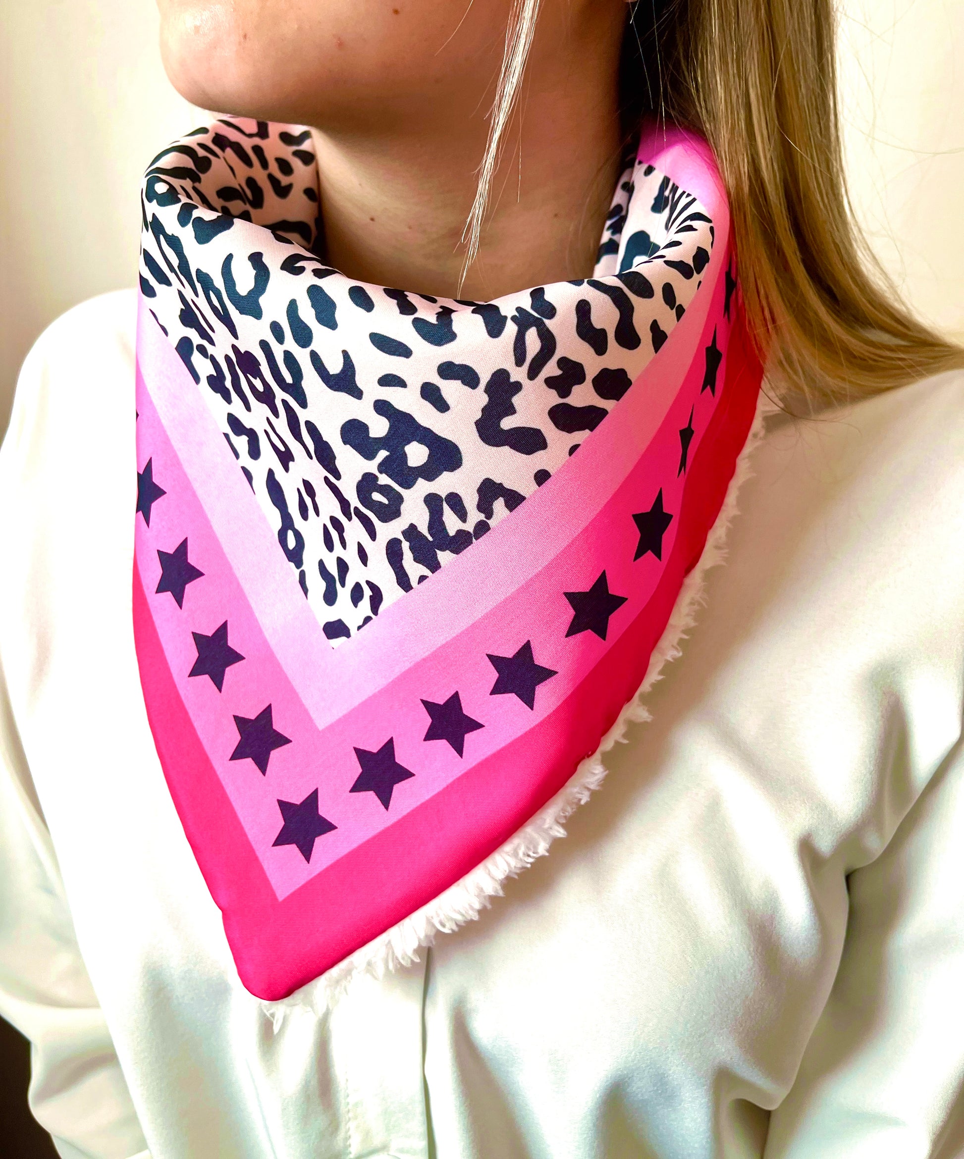 Pañuelo Chiporro Fucsia Star