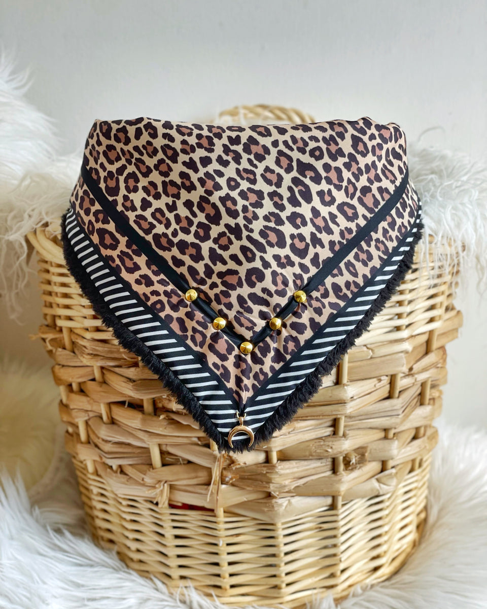 Pañuelo Chiporro Leopard Black Lines