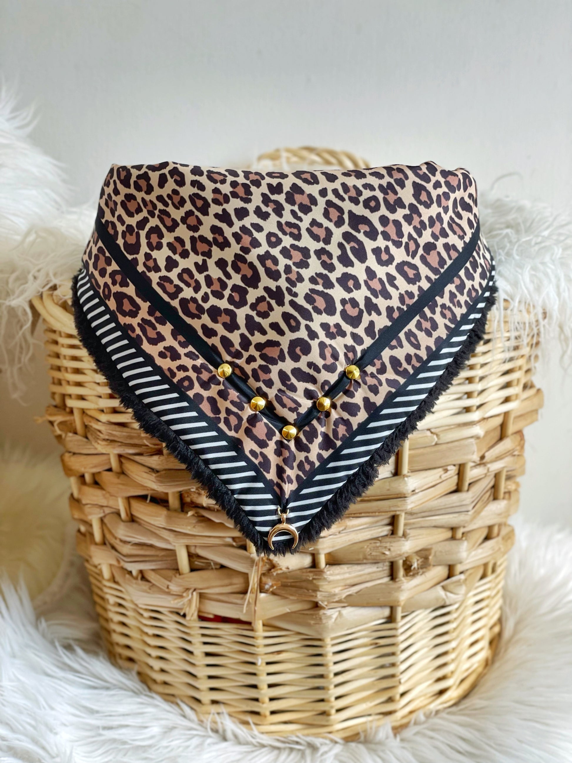 Pañuelo Chiporro Leopard Black Lines