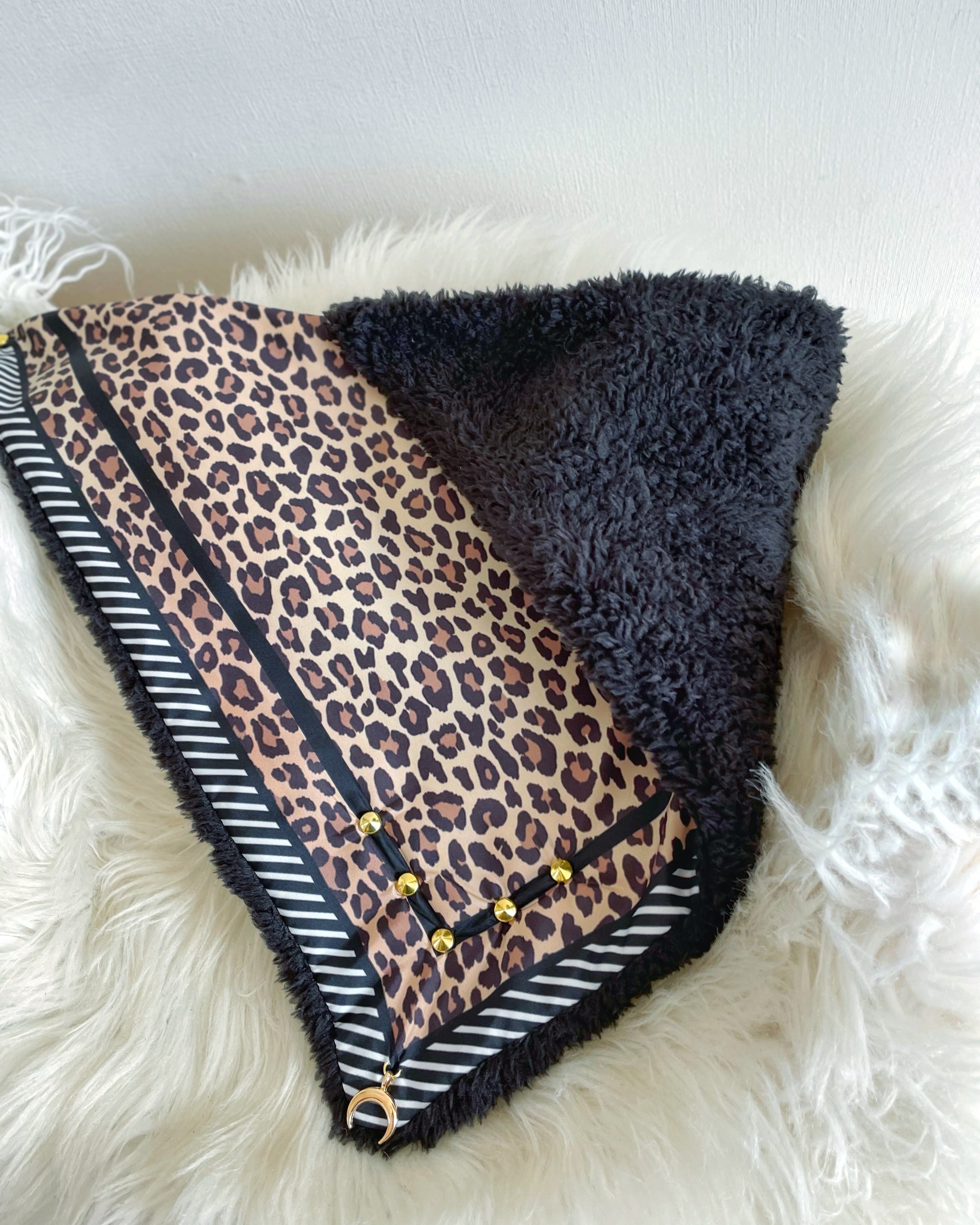 Pañuelo Chiporro Leopard Black Lines
